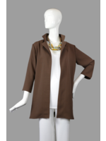 Jacket J6090-MS064-M-Chestnut  sophia jacket . hem-2”