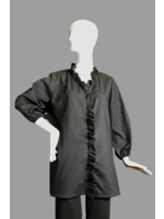 T2517-C0600-M-Black Kona Cotton-Elastic Sleeve