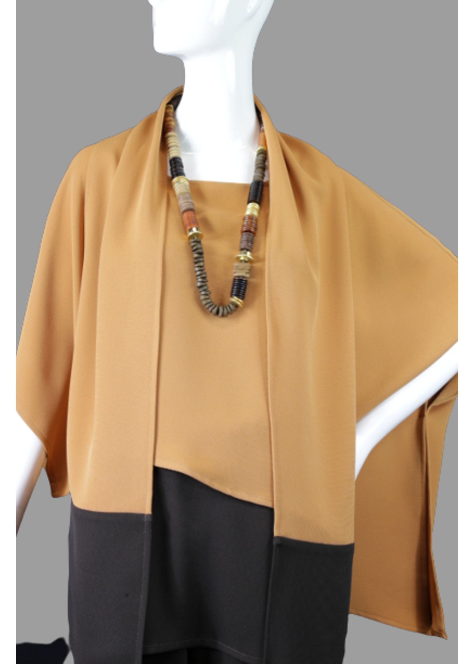 Cape C856+2-MS019 Sandstone asymetrical  sophia Cape O/S