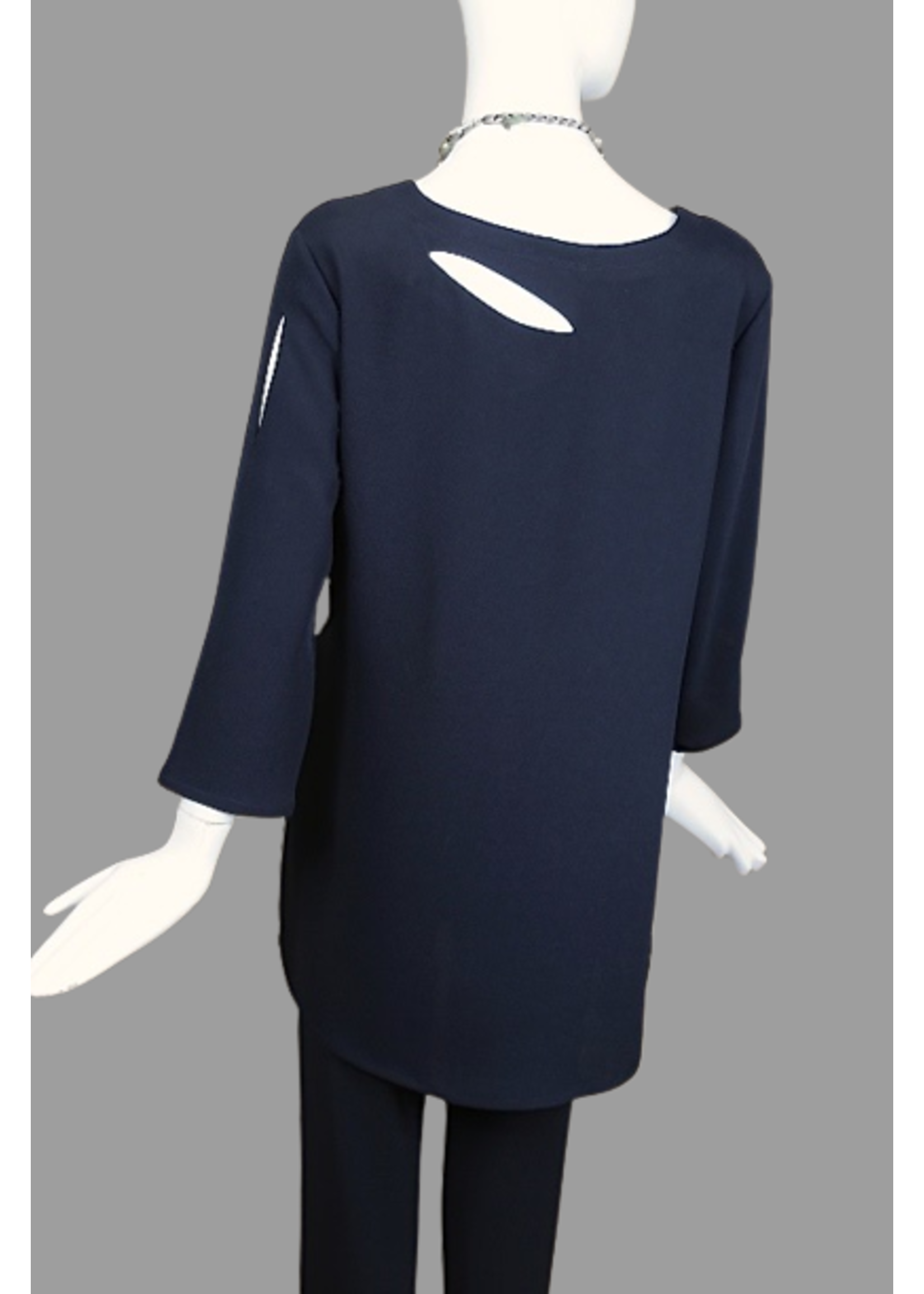 T2181-Sophia Tunic With Slits