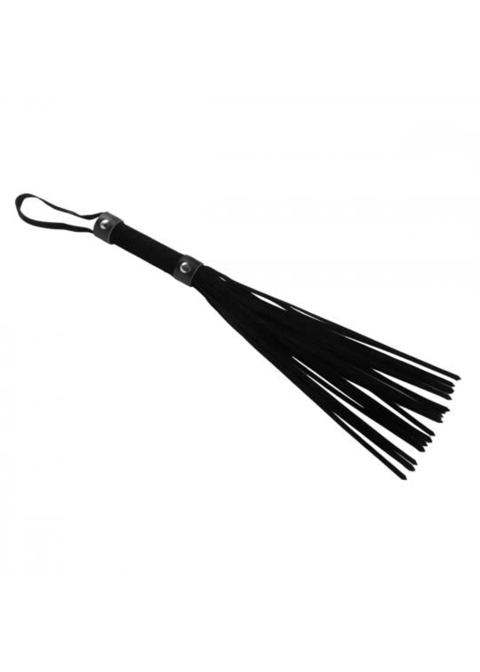 Short Suede Flogger - Black