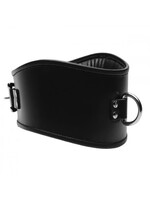 Clearance Padded Leather Locking Posture Collar