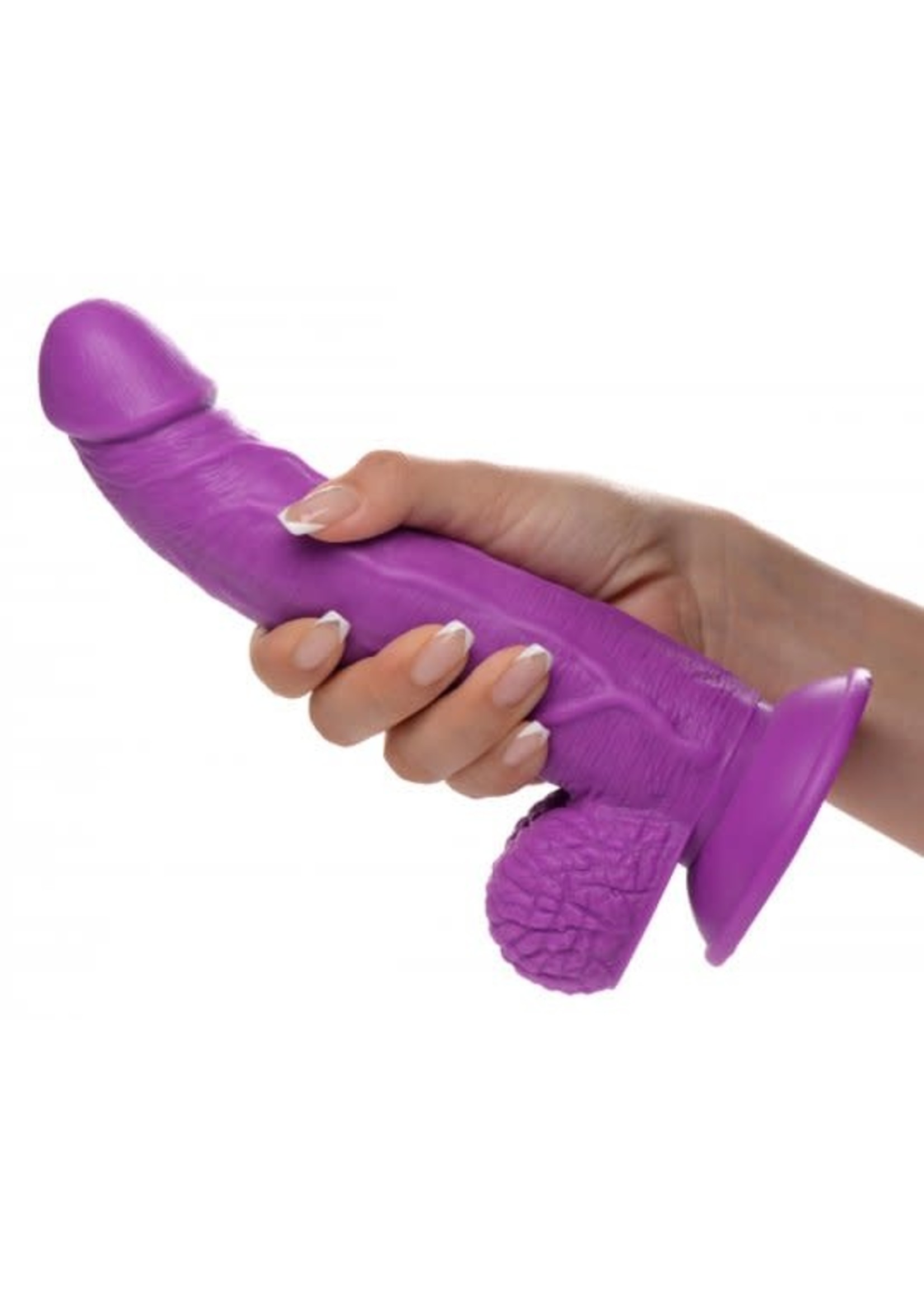 POP 7.5" Dildo With Balls