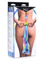 XR Rainbow Unicorn Tail Anal Plug