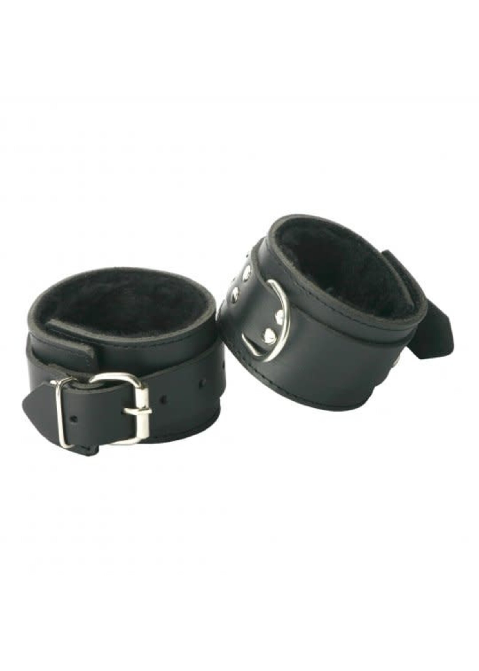 Strict Leather STRICT Fur Lined Wrist Cuffs