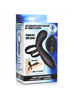 Silicone Vibrating Girth Enhancer w/ R/C