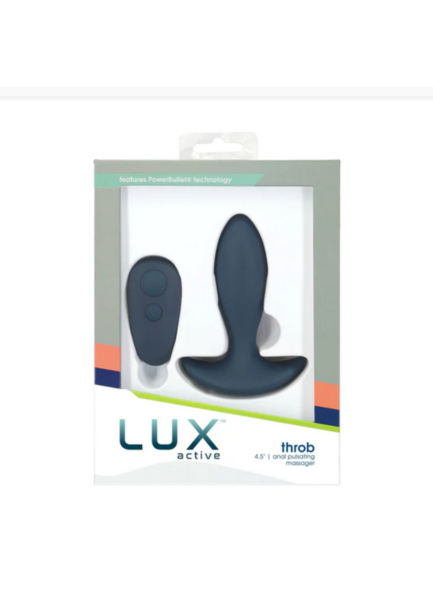 Throb – Anal Pulsating Massager – Remote Included