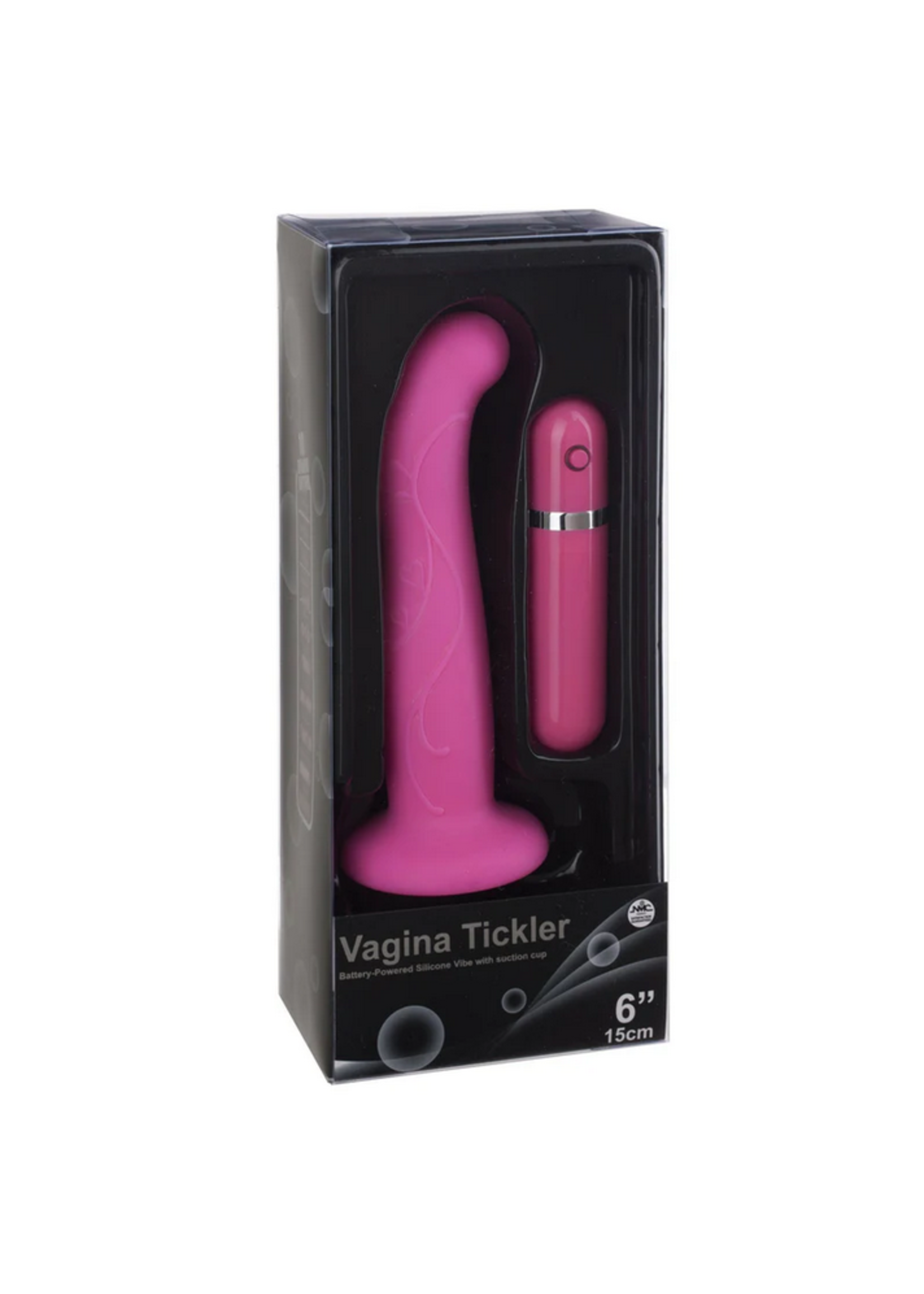 PGL Vagina Tickler – Vibrating Dildo - Pink