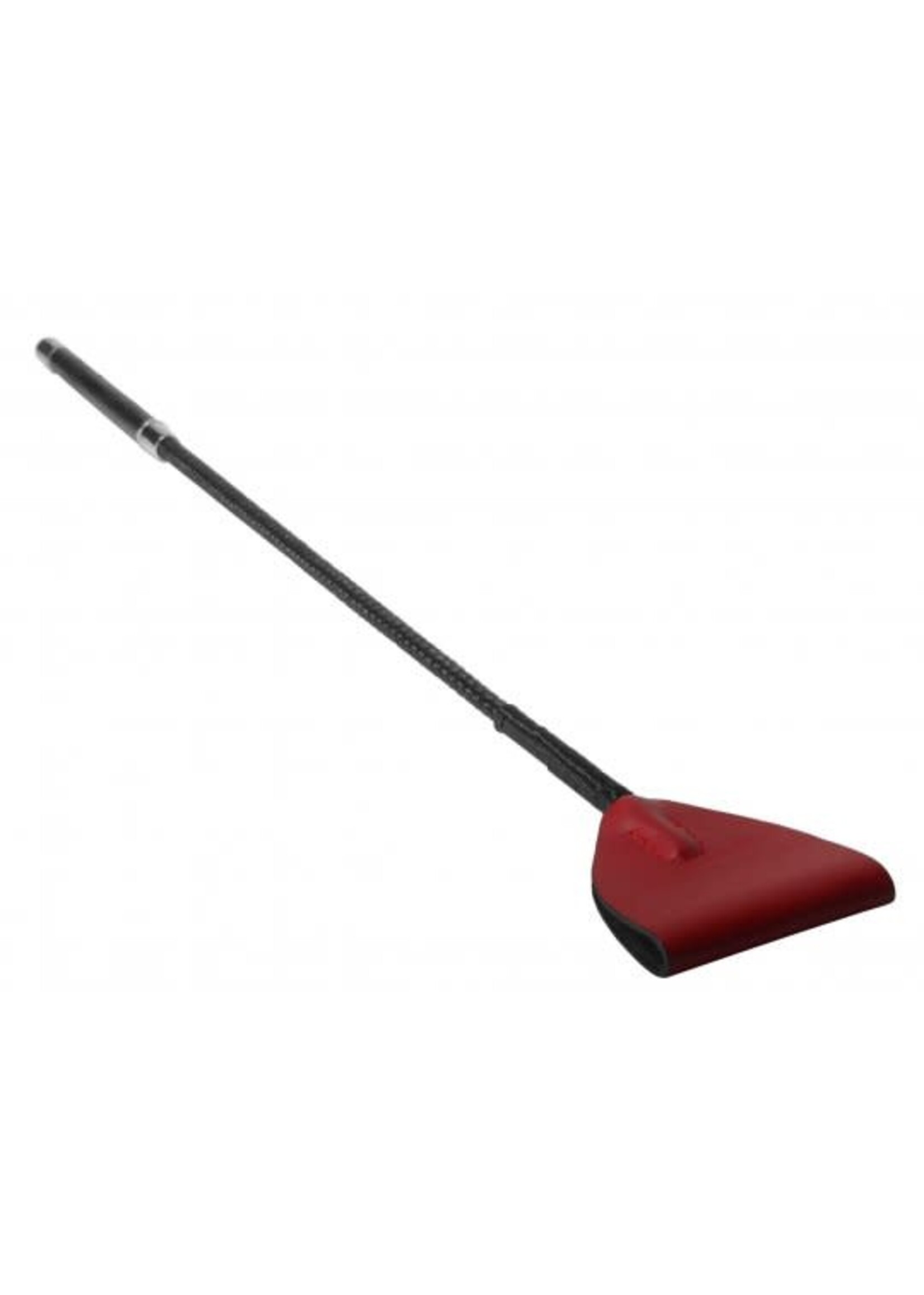 Master Series Red Leather Riding Crop