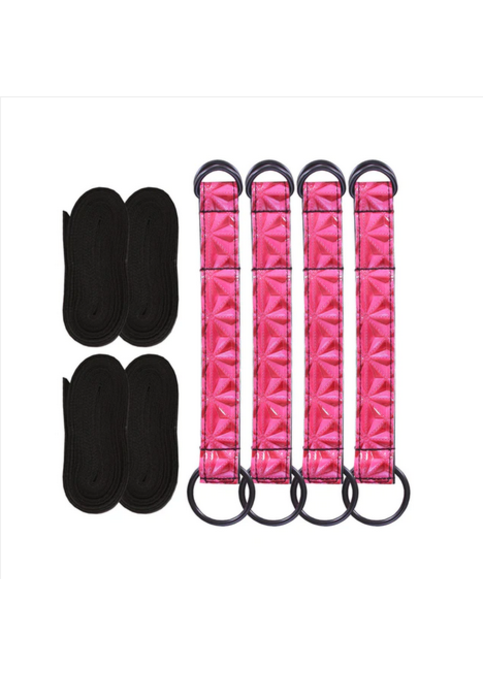 NSN Sinful Bed Restraint Straps Pink