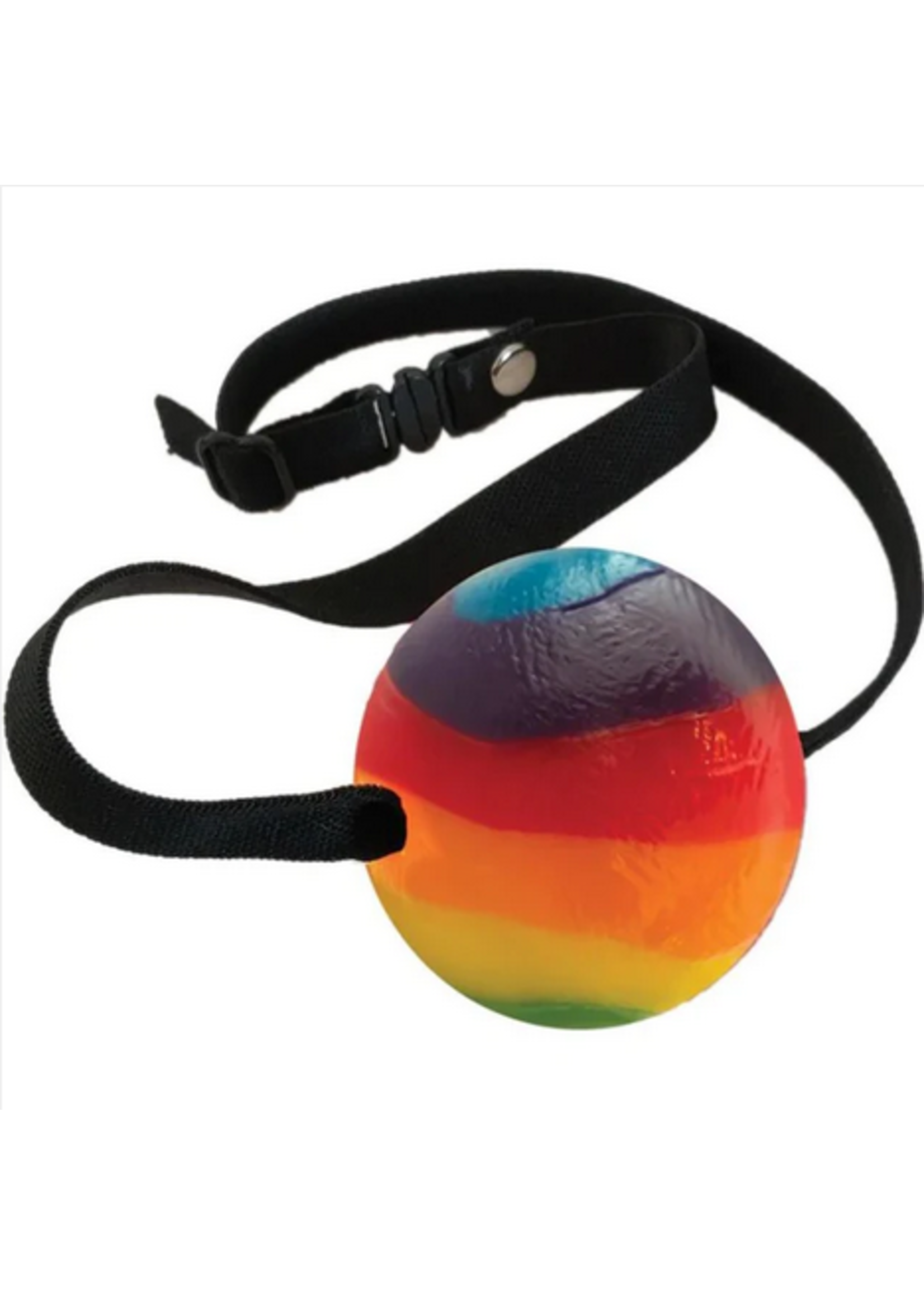 Rainbow Candy Ball Gag