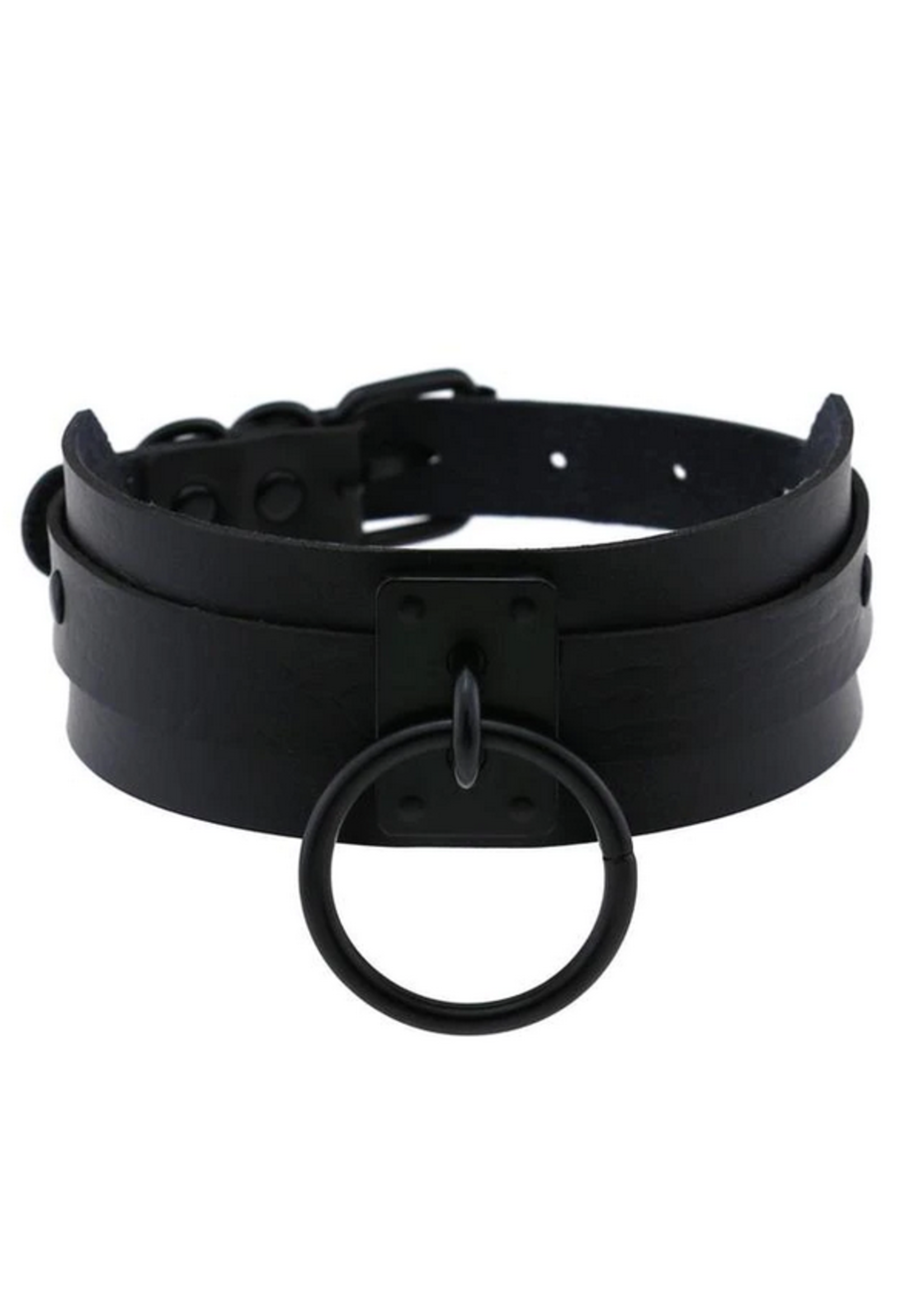 Value Faux Leather Collar