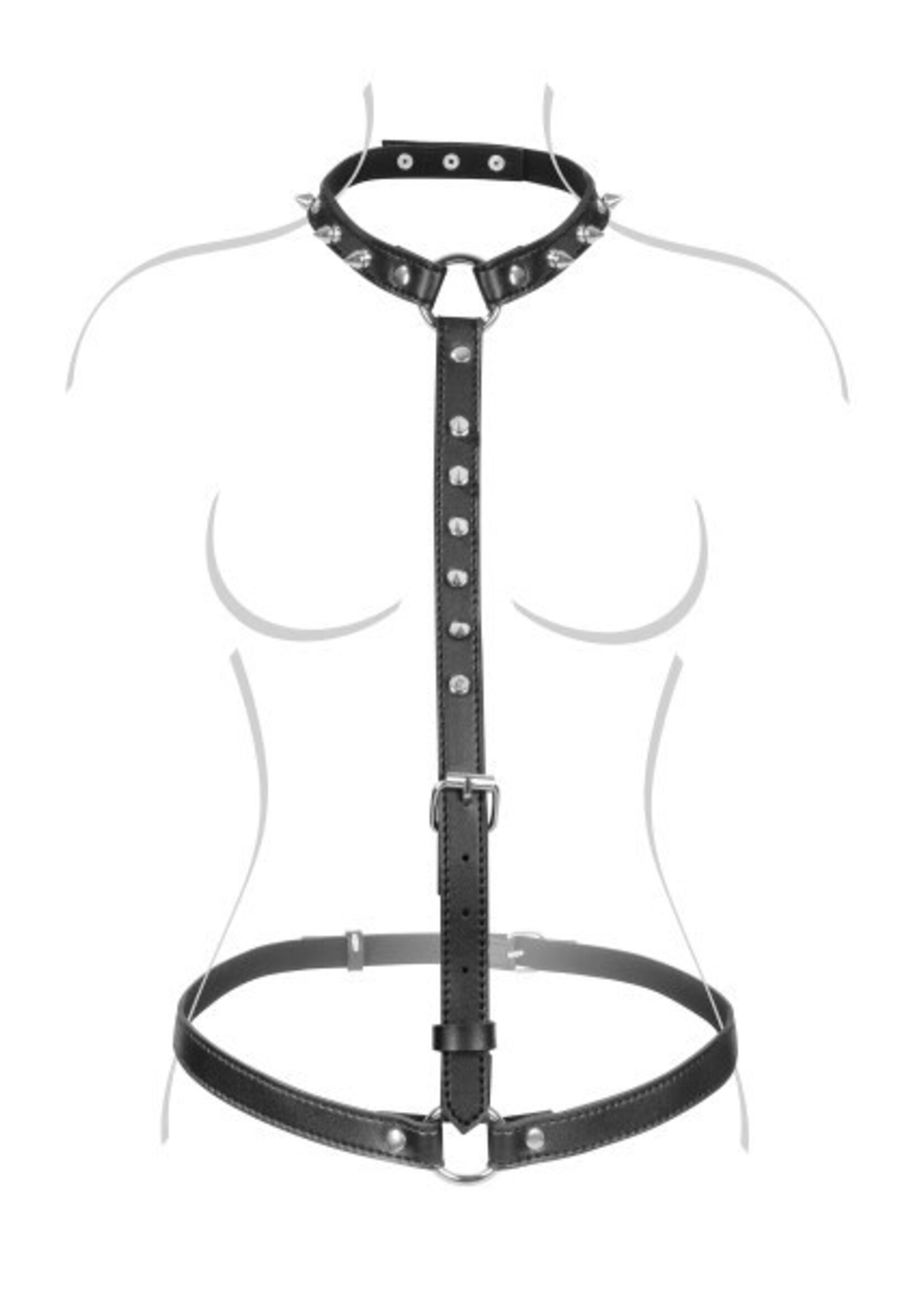 Clearance Spiked Bust Harness