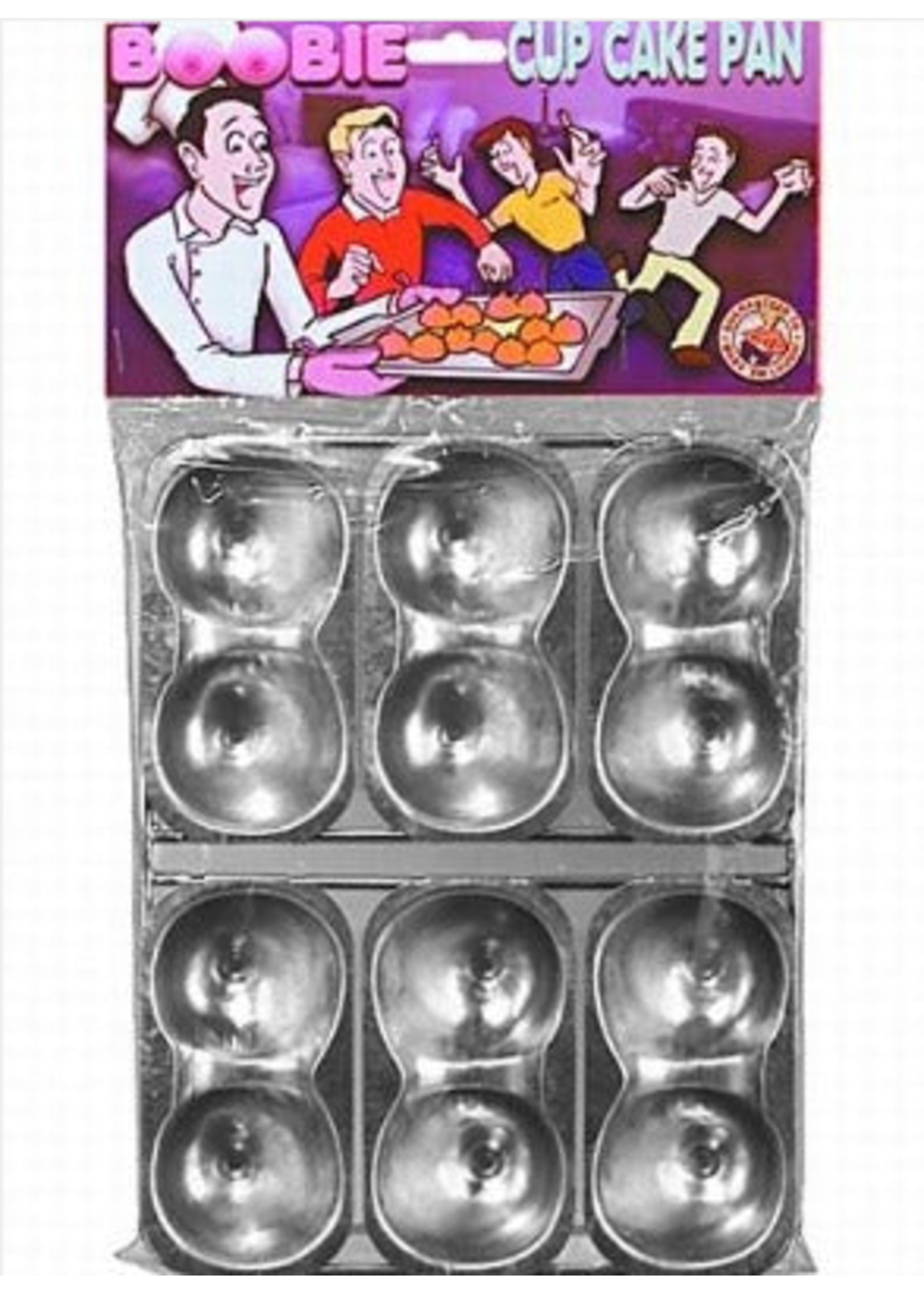 Pipedream Boobie Metal Cup Cake Pan