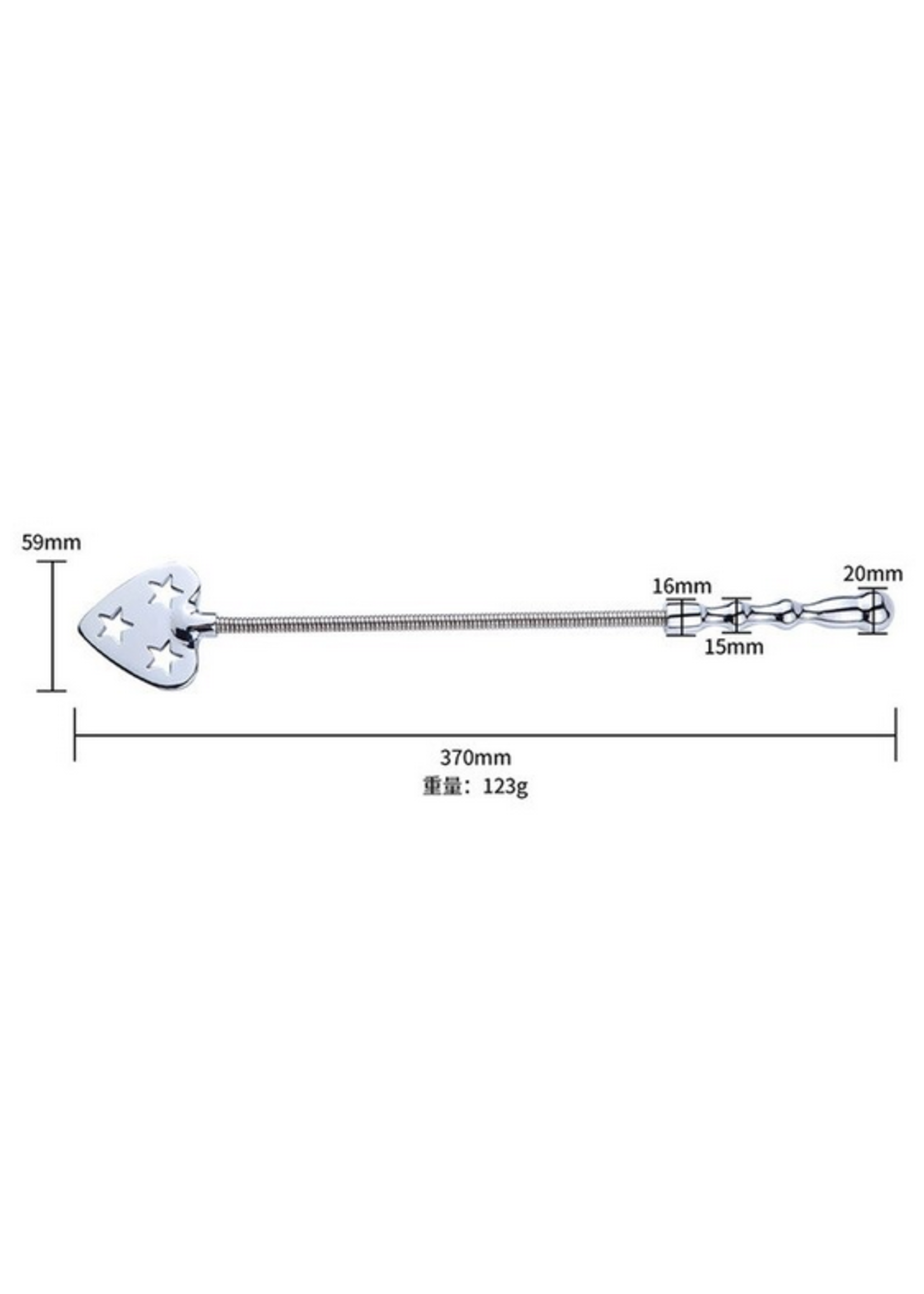 Steel Metal Flex Rod Heart Tip