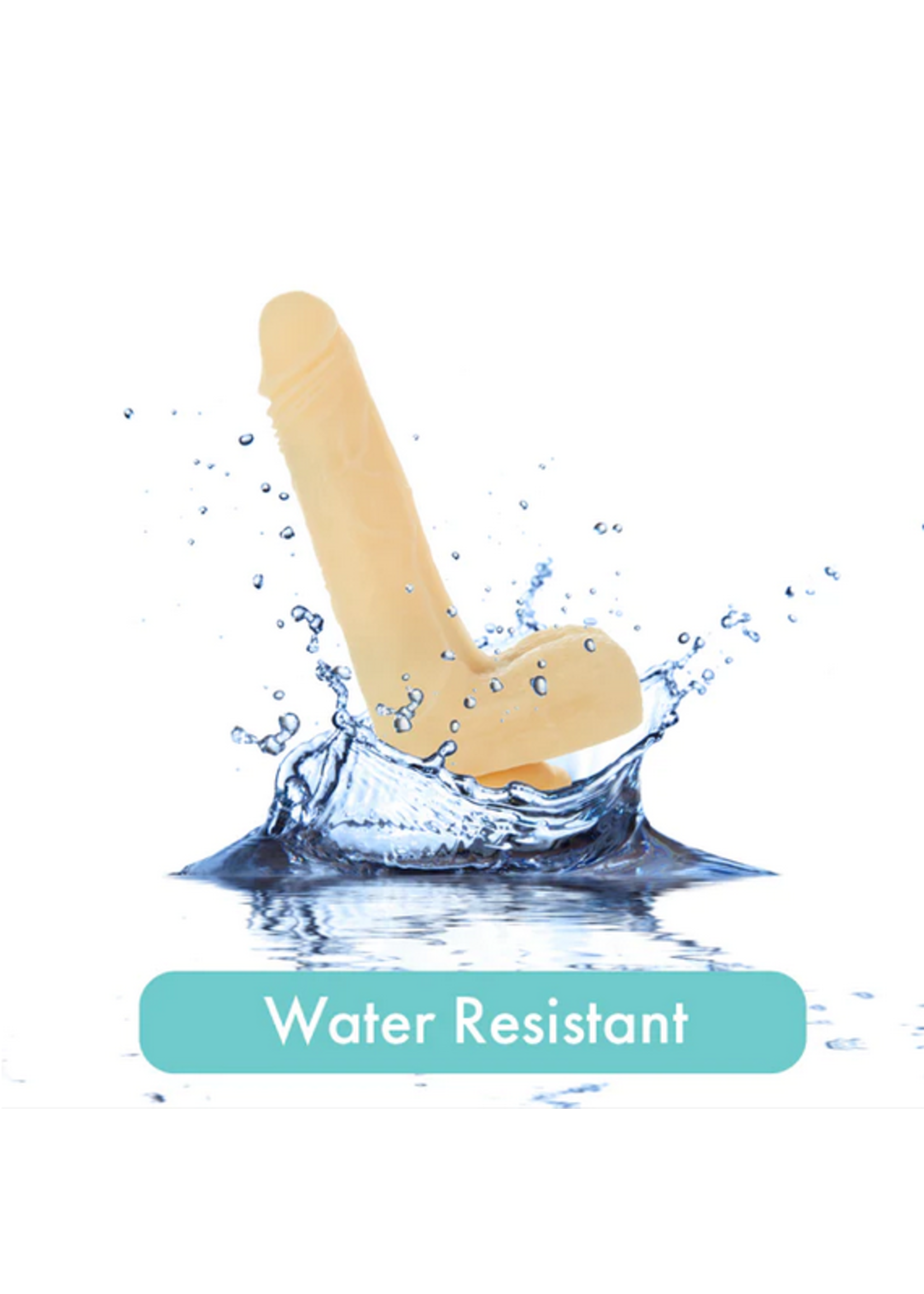 Pure Love Pure Love Vibrating and Rotating Dildo with Remote