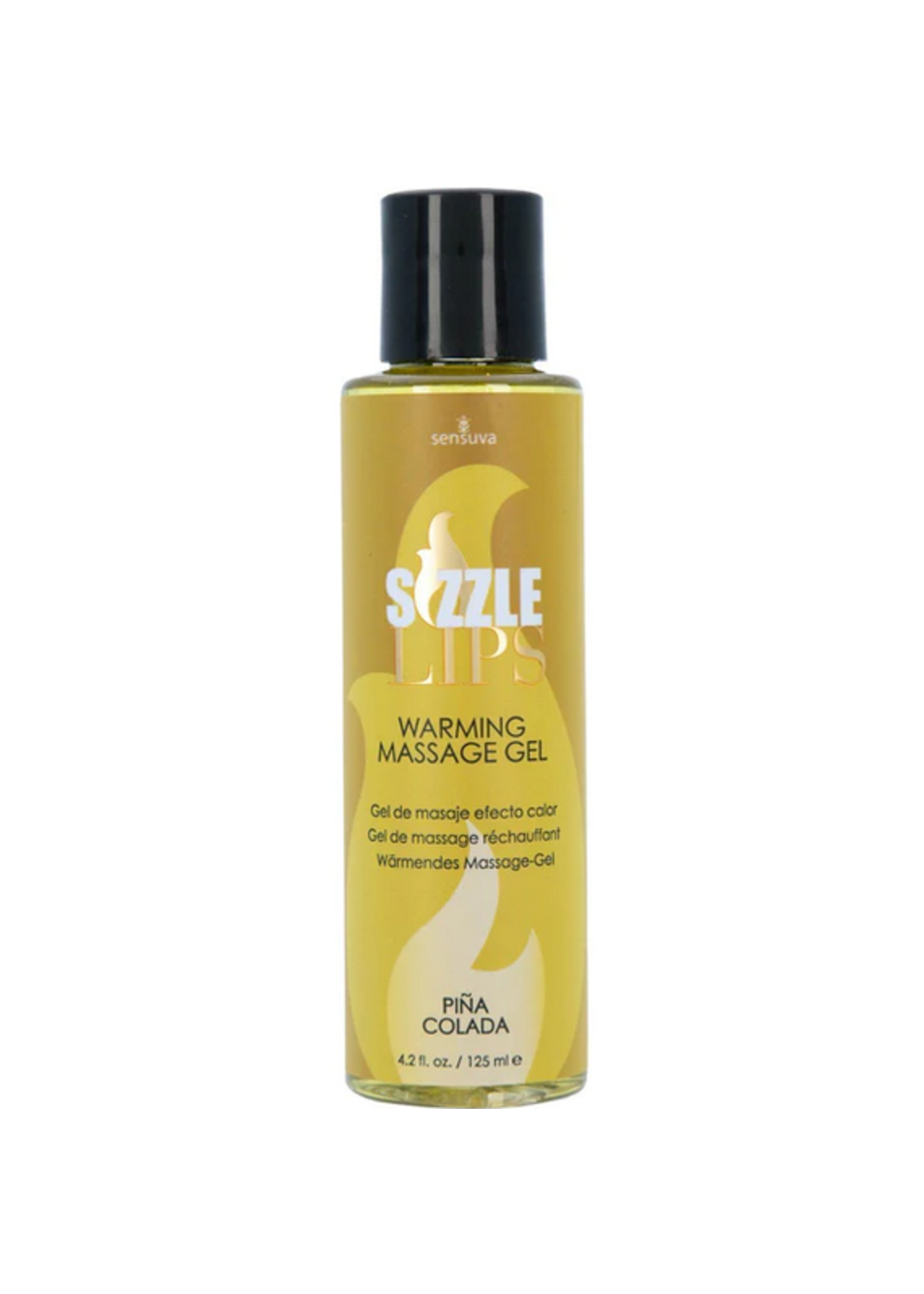 Sensuva Sensuva Sizzle Lips – Edible Warming Massage Gel