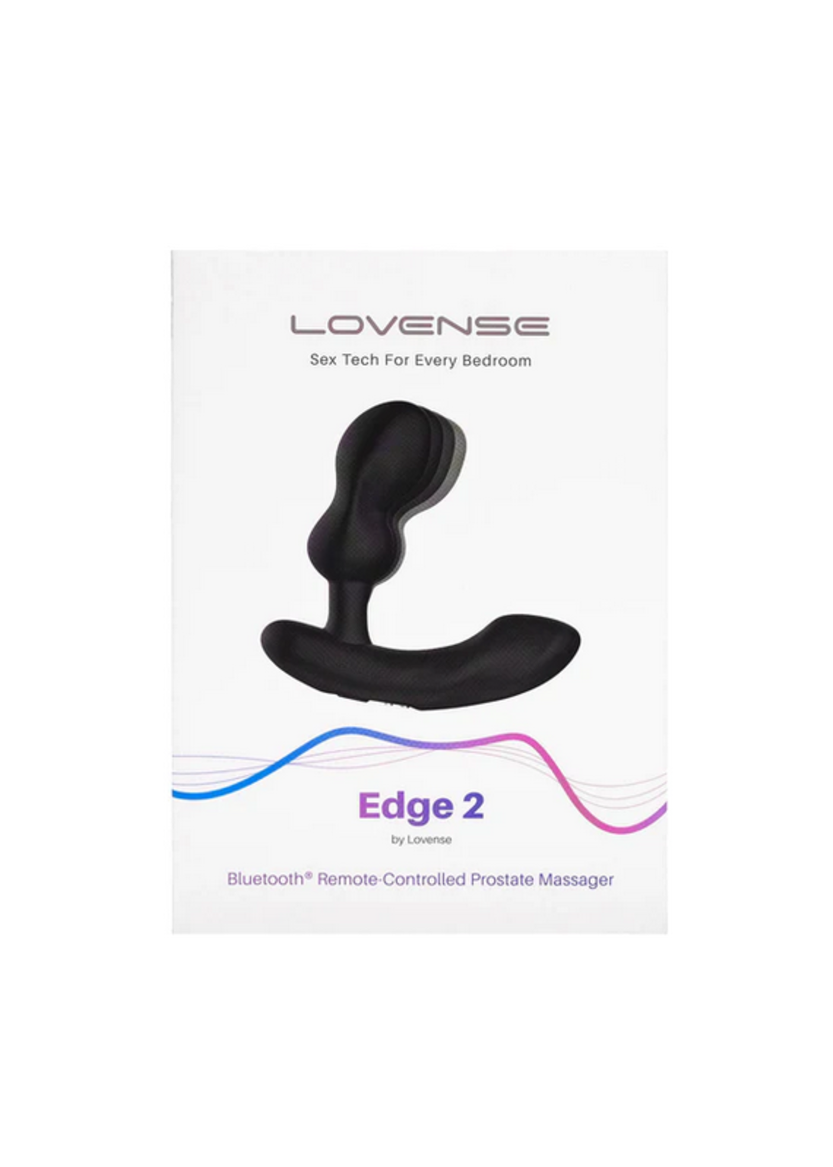 Lovense Edge 2 – Bluetooth Prostate Massager – Black