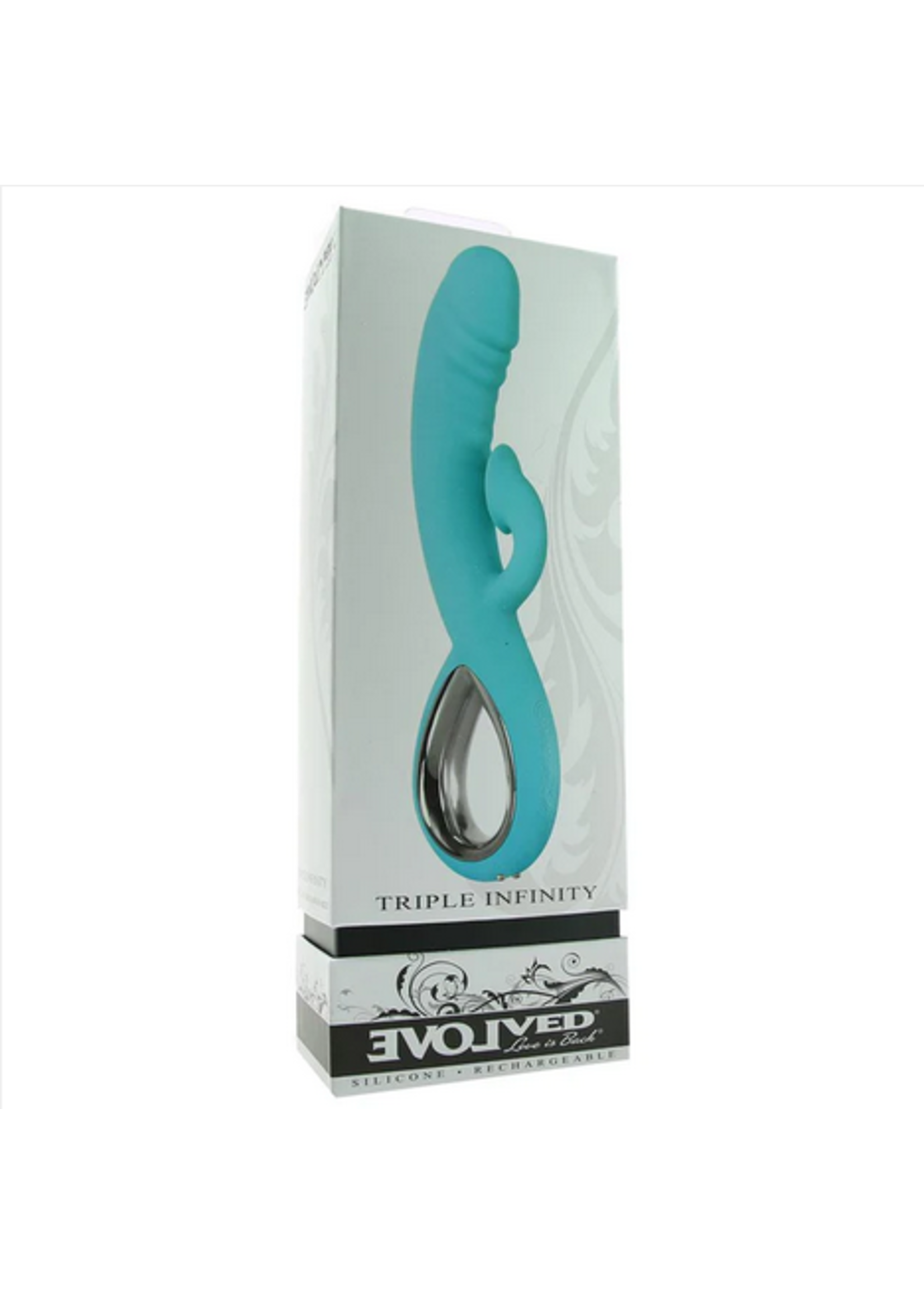 Evolved Triple Infinity Heated Clit Suction Gspot