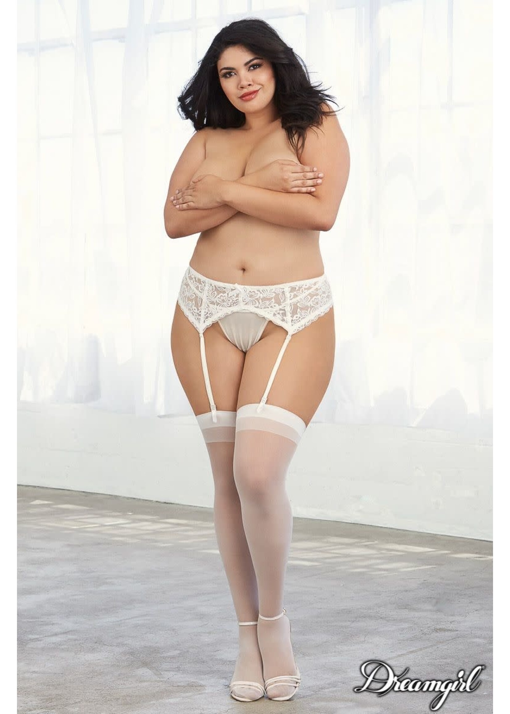 Clearance Backseam Thigh Hi Queen