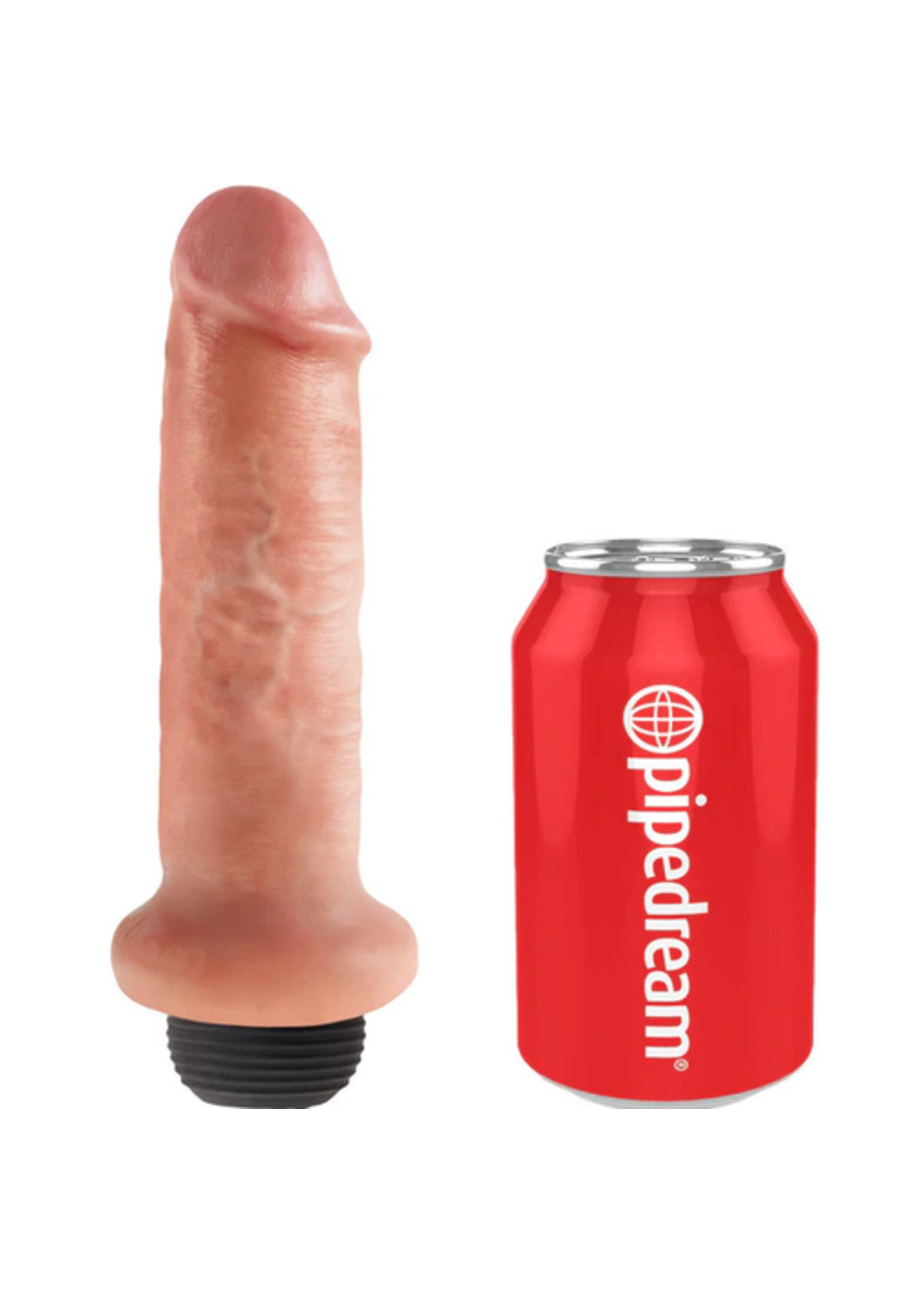 King Cock King Cock 6" Squirting Cock Light
