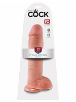 King Cock King Cock 11" Cock w Balls Light