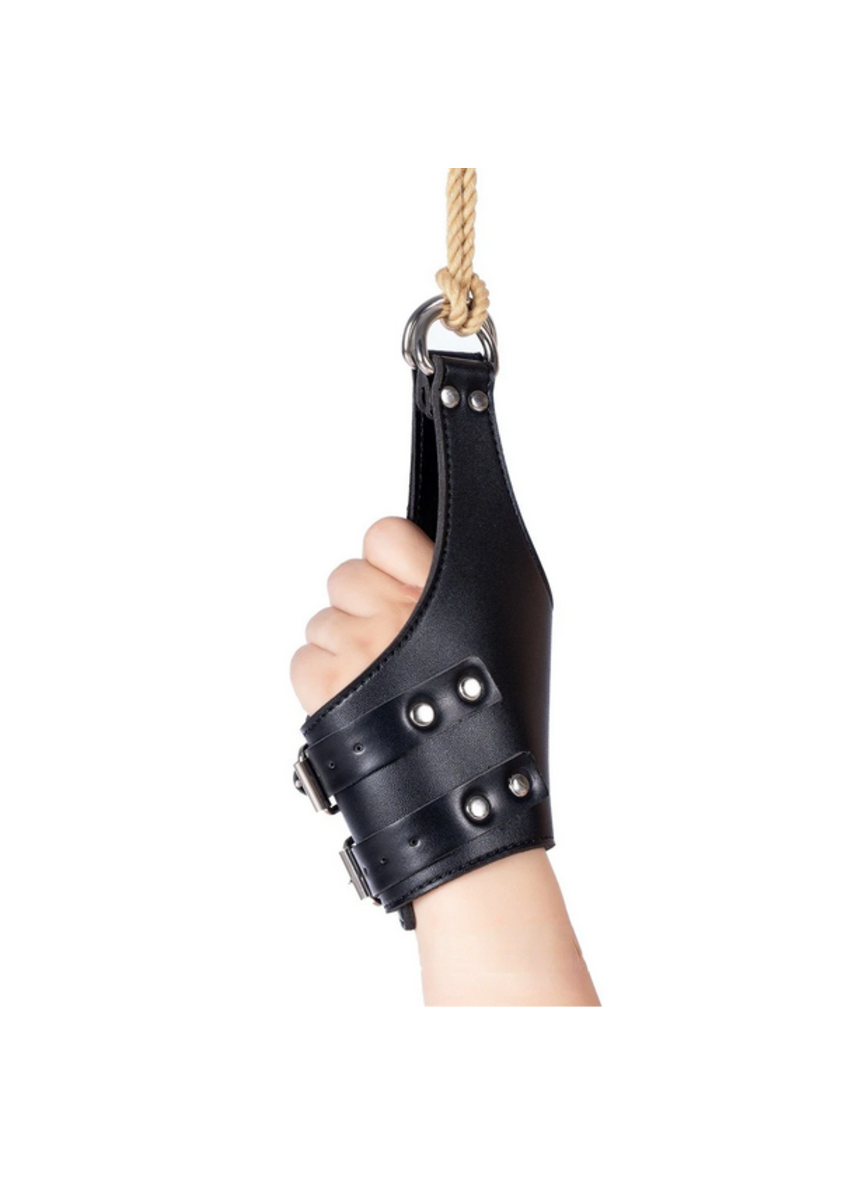 Leather Hanging Gloves Bondage Restraints