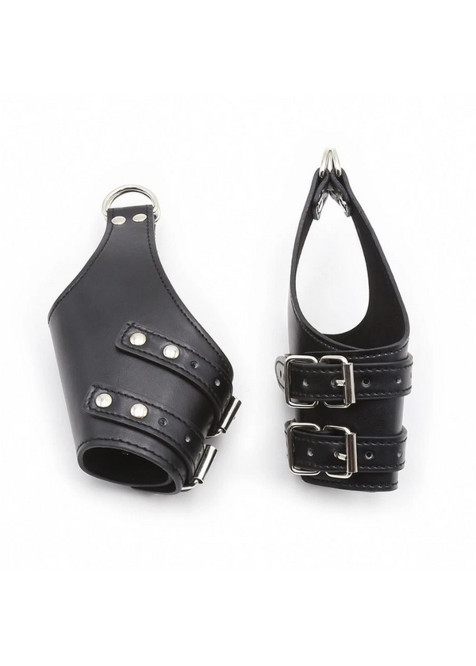 Leather Hanging Gloves Bondage Restraints