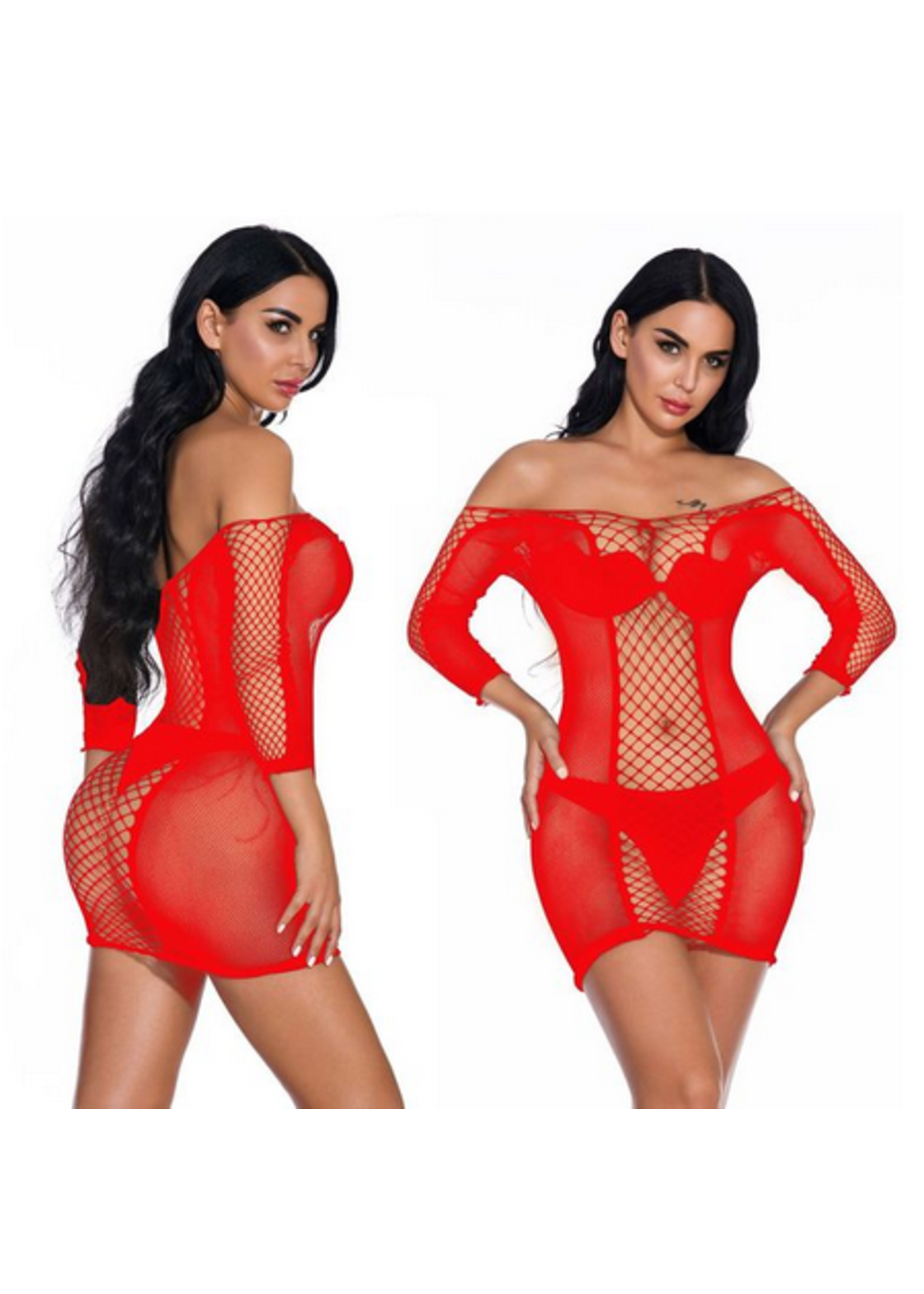 Smoosh Mesh Mini Dress Stretchy O/S