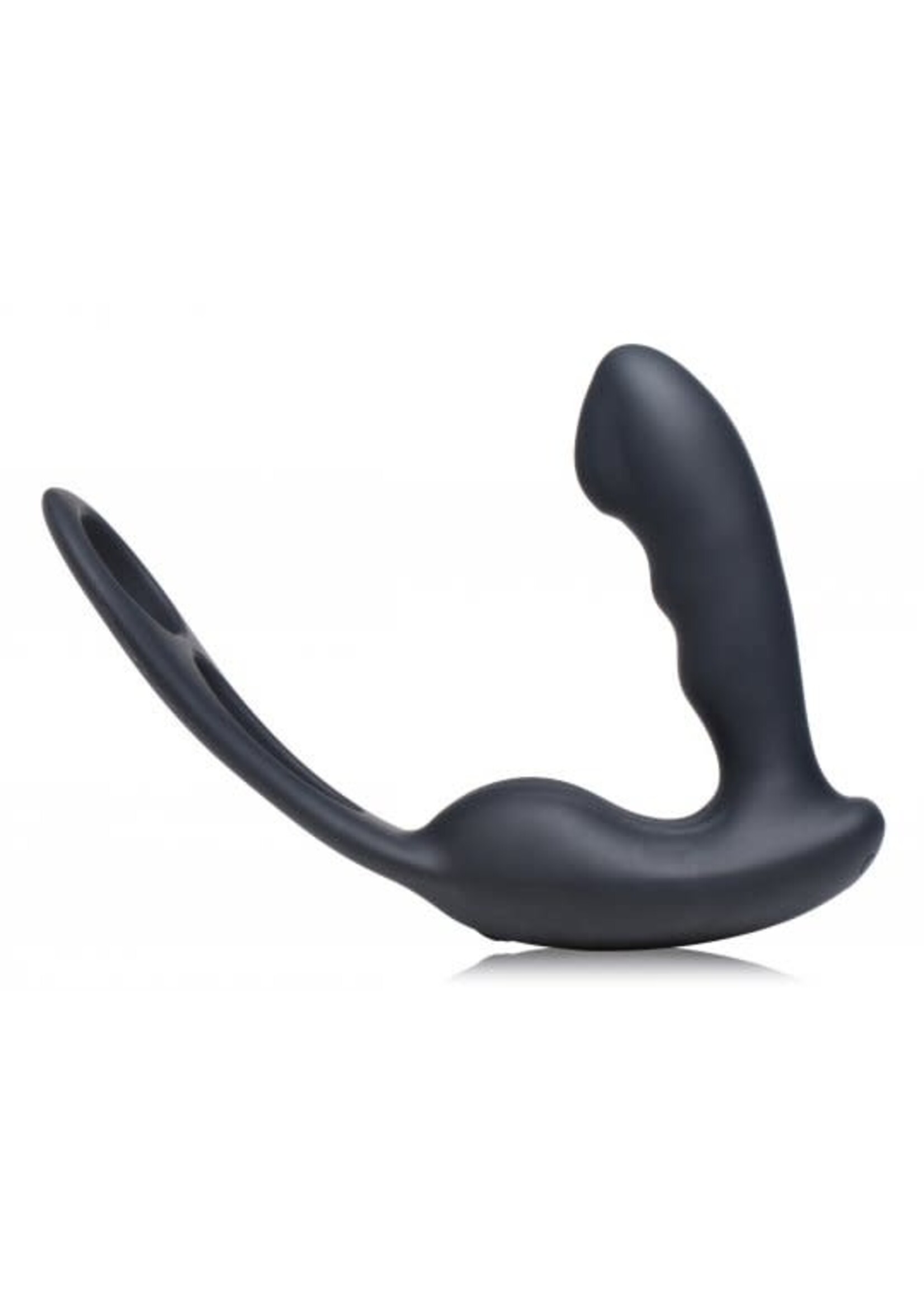 7X P-Strap Milking and Vibrating Prostate Stimulator with Cock and Ball Harness