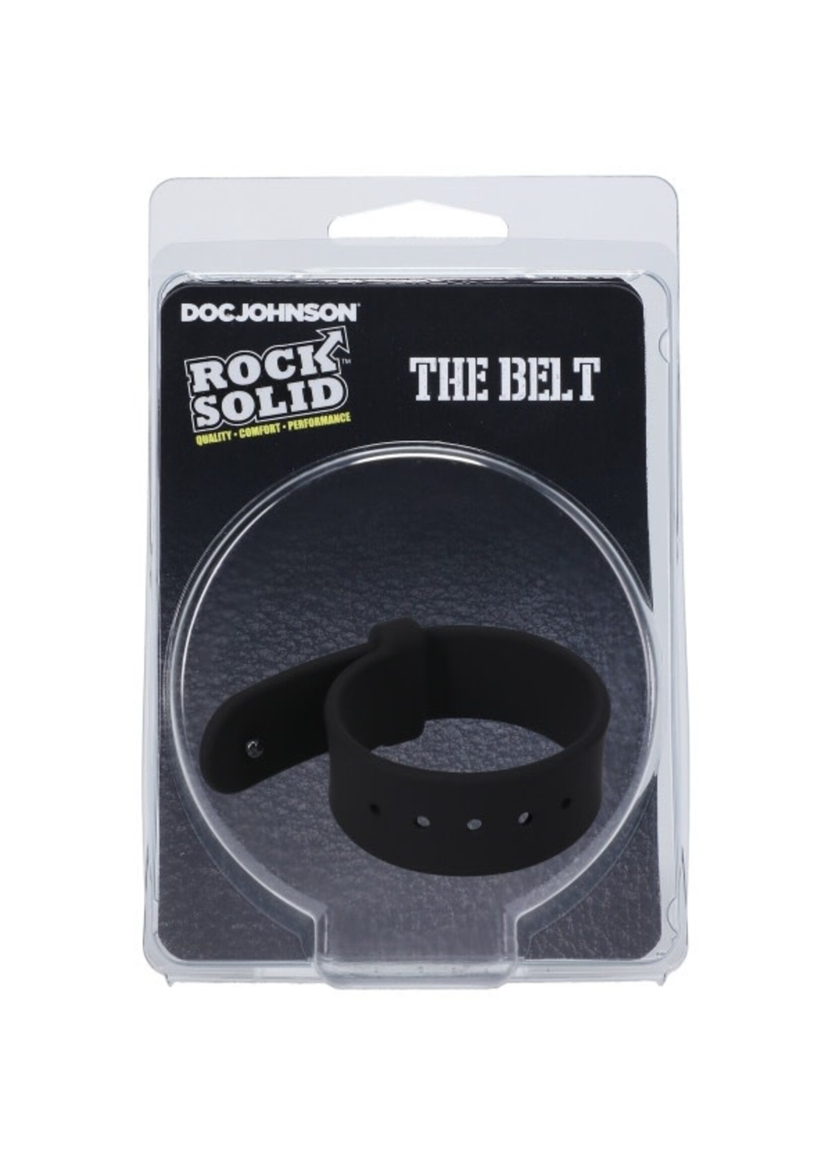 The Belt (Adjustable) - Silicone C-Ring Black