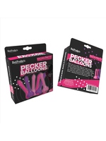 Pecker Party Balloons - Assorted Colours