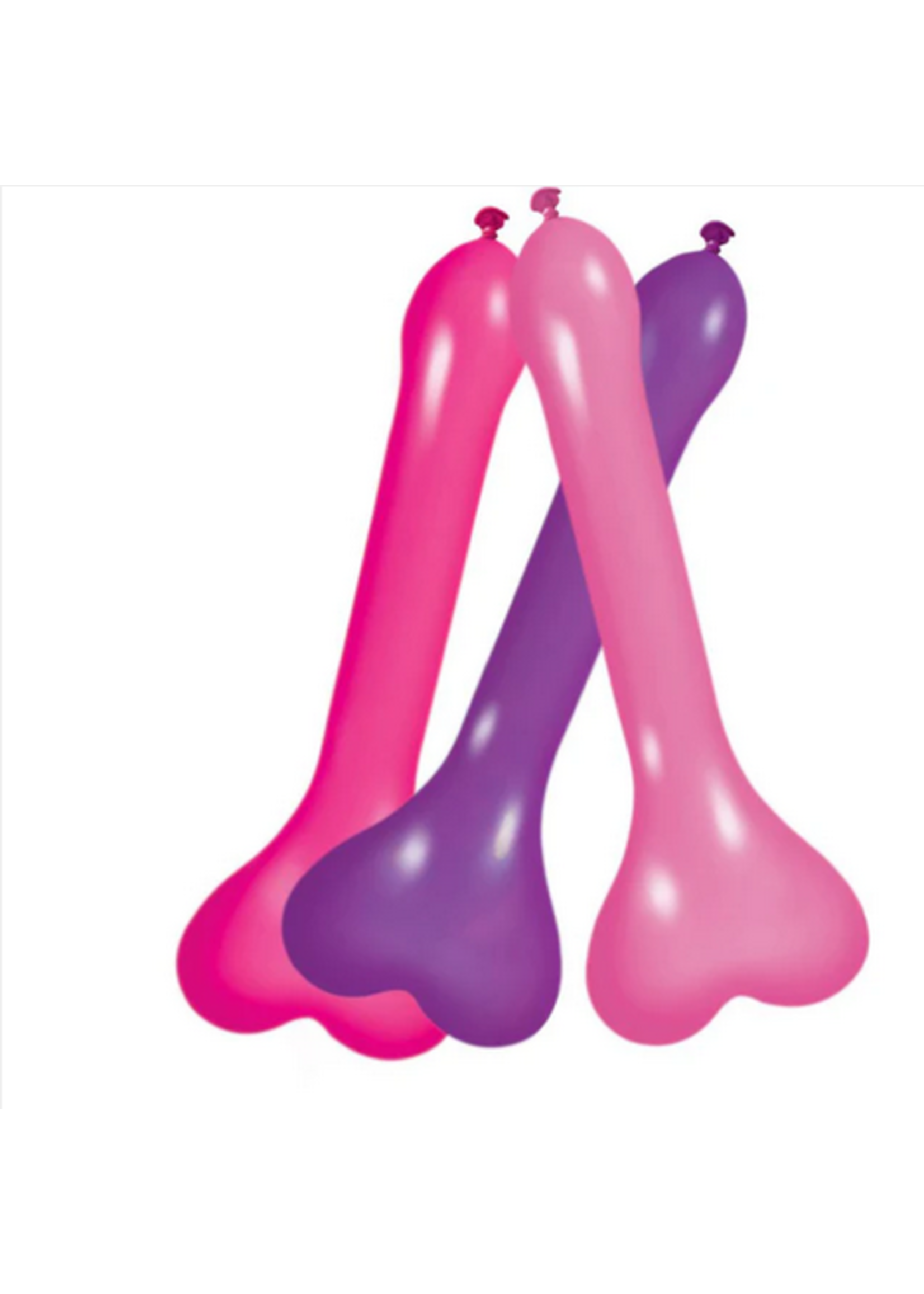 Pecker Party Balloons - Assorted Colours