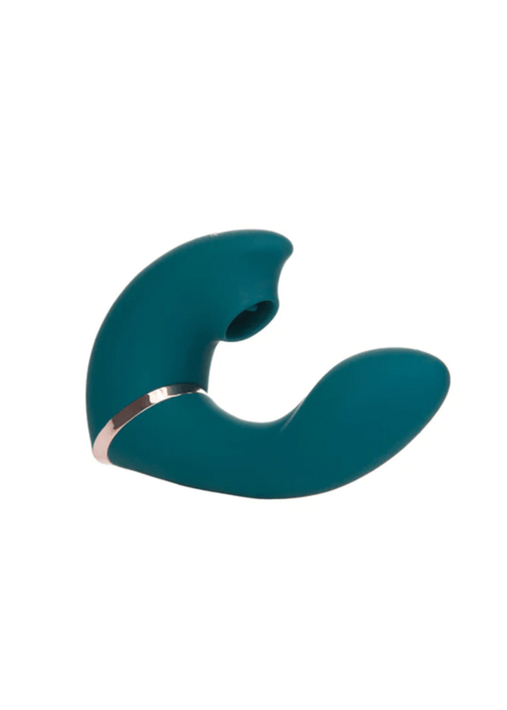 The Monarch Swan®- Transform With A Twist Vibrator & Stimulator - Teal