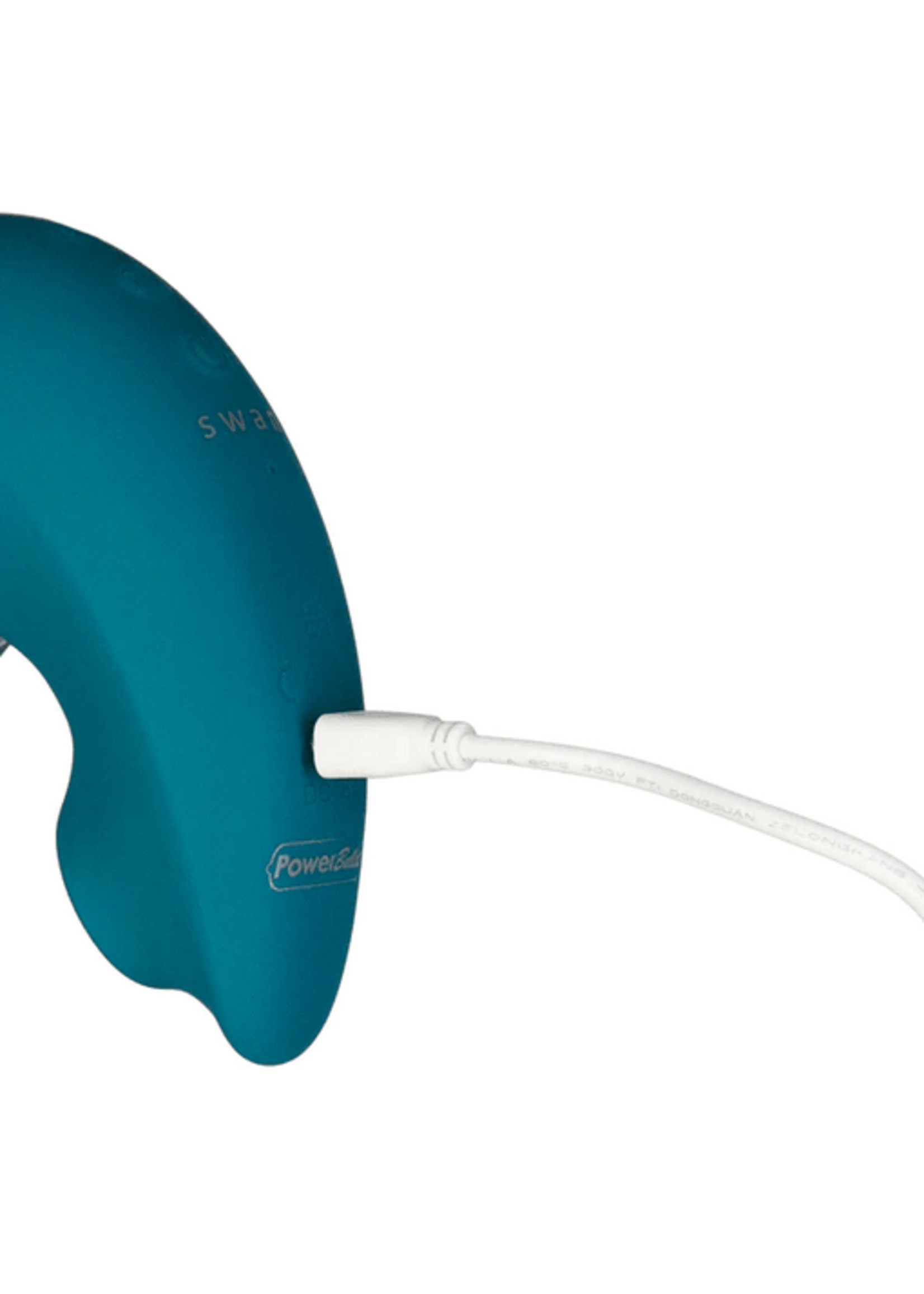 The Monarch Swan®- Transform With A Twist Vibrator & Stimulator - Teal