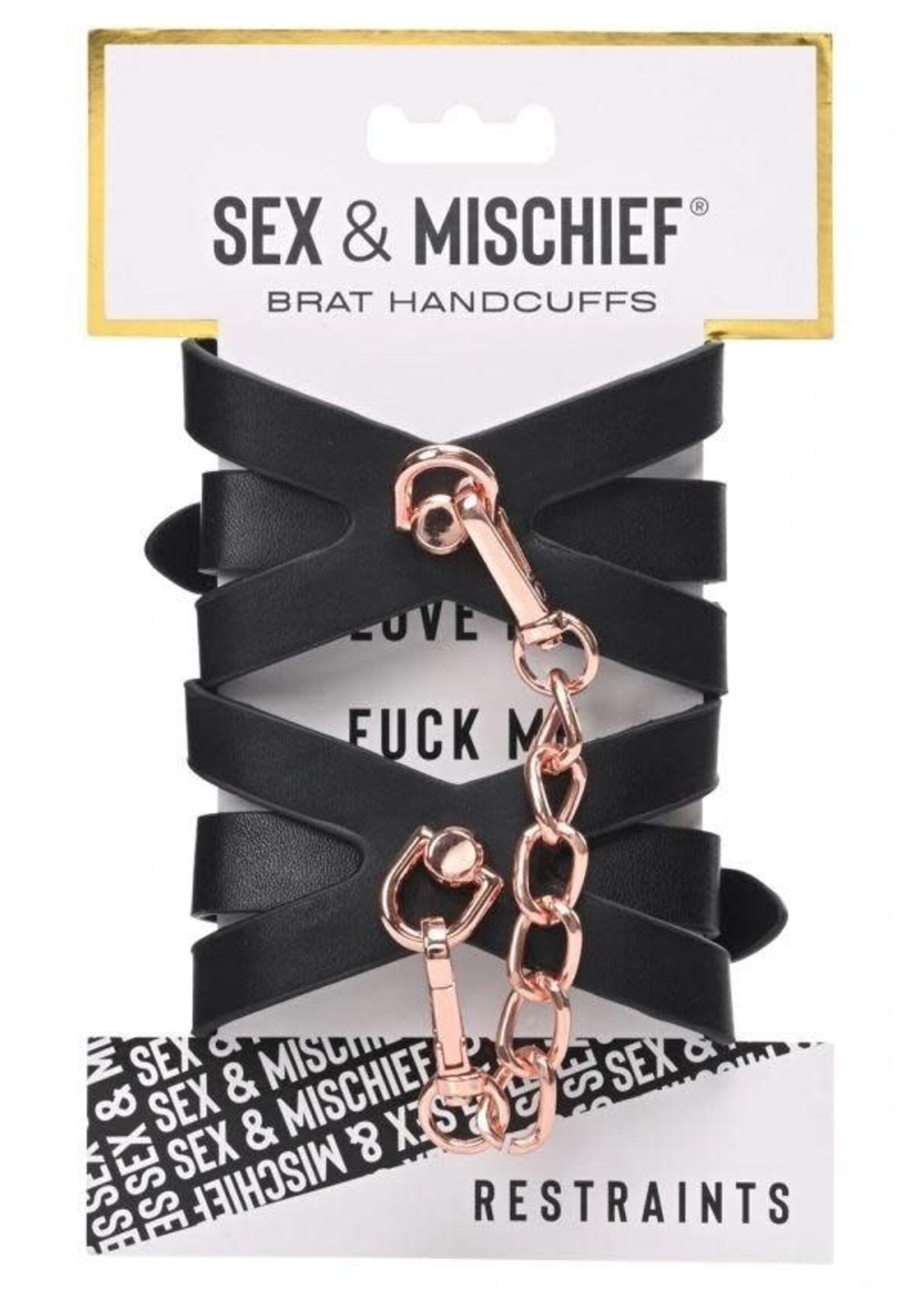 Sportsheets S&M Brat Handcuffs