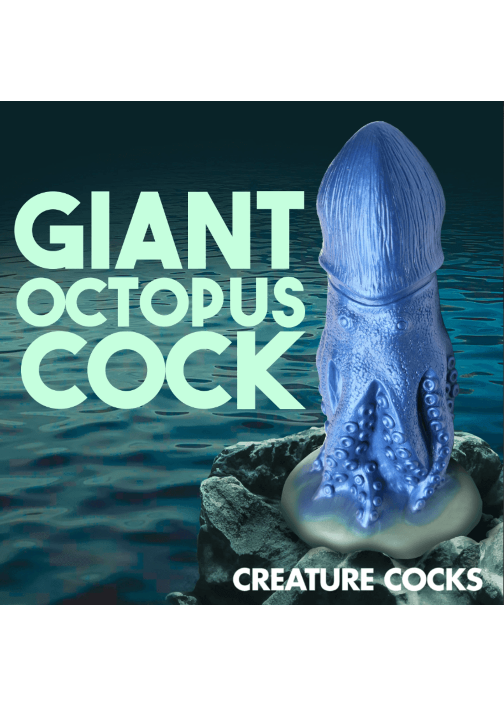 Creature Cocks Cocktopus Octopus Silicone Dildo