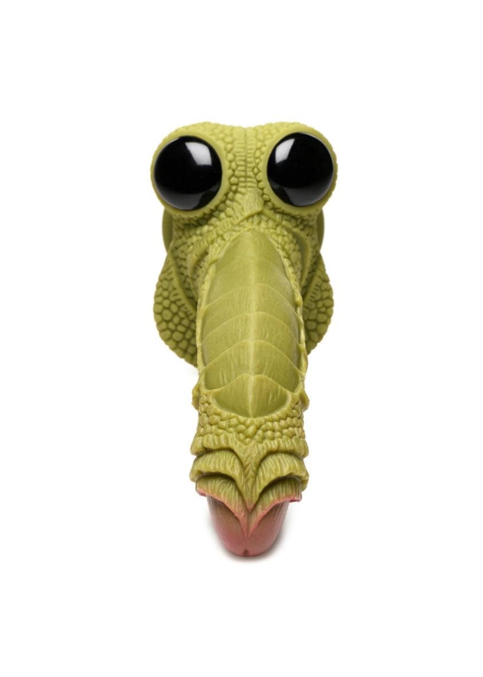 Creature Cocks Swamp Monster Green Scaly Silicone Dildo