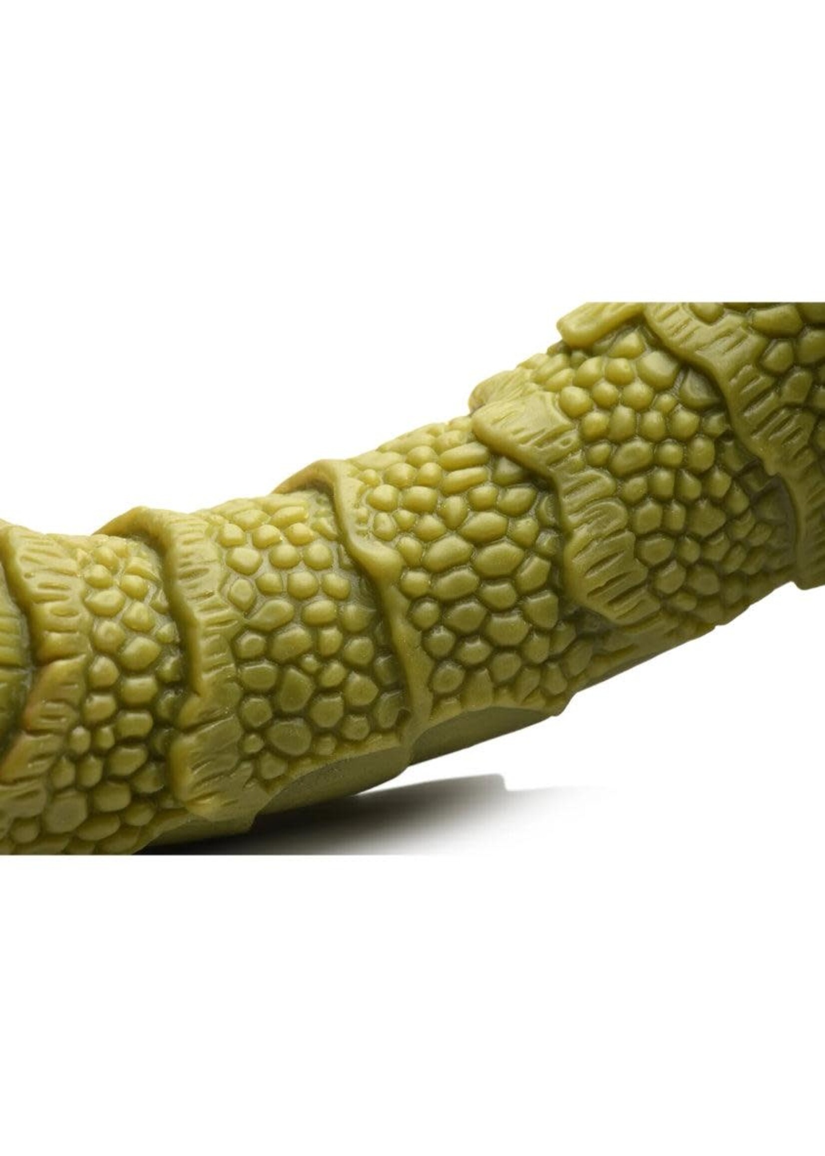 Creature Cocks Swamp Monster Green Scaly Silicone Dildo