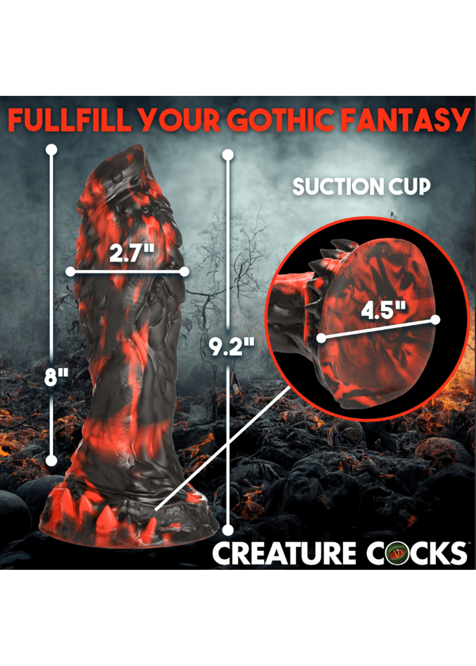 Creature Cocks Reaper Silicone Dildo