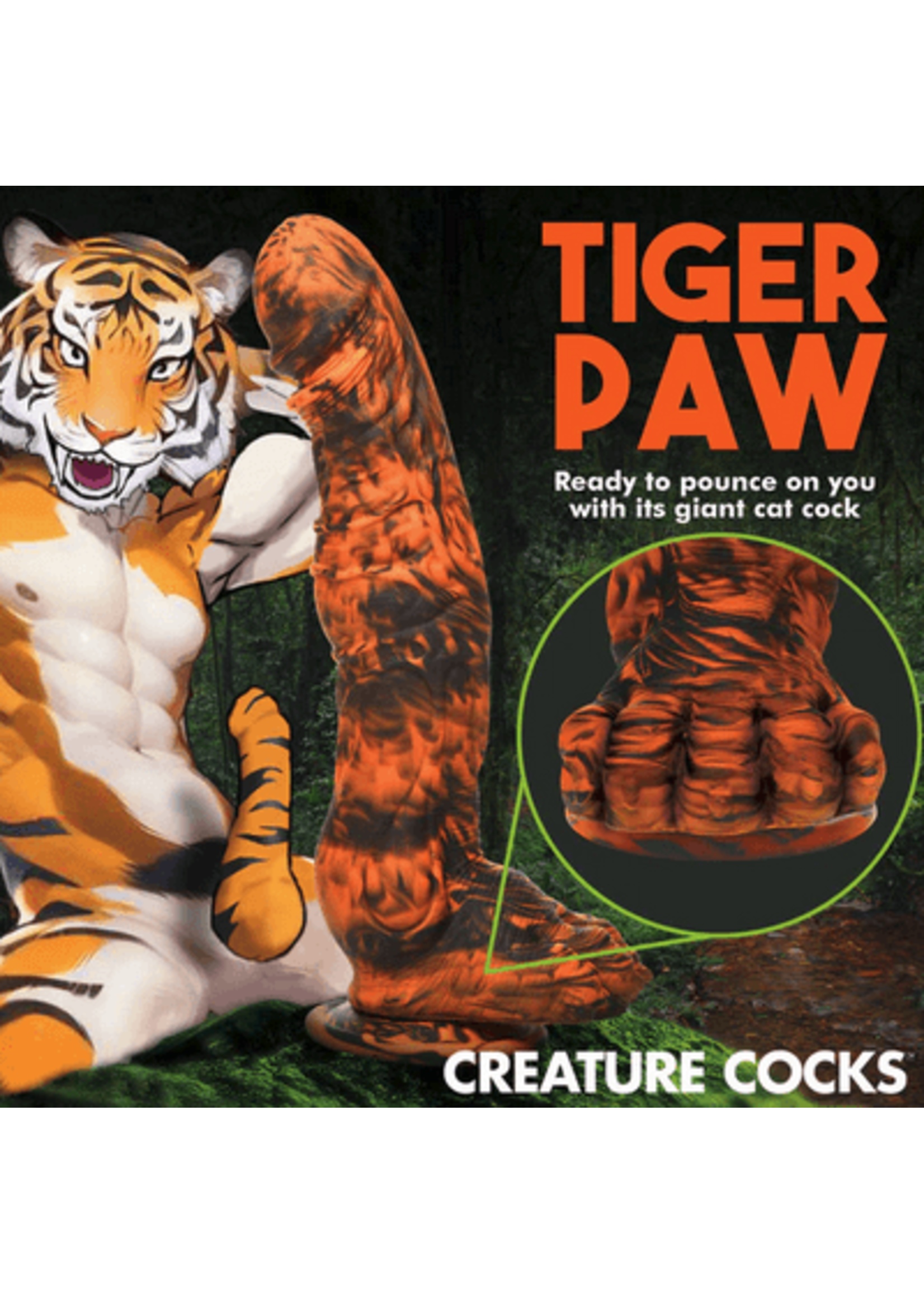 Creature Cocks Sabertooth Silicone Dildo