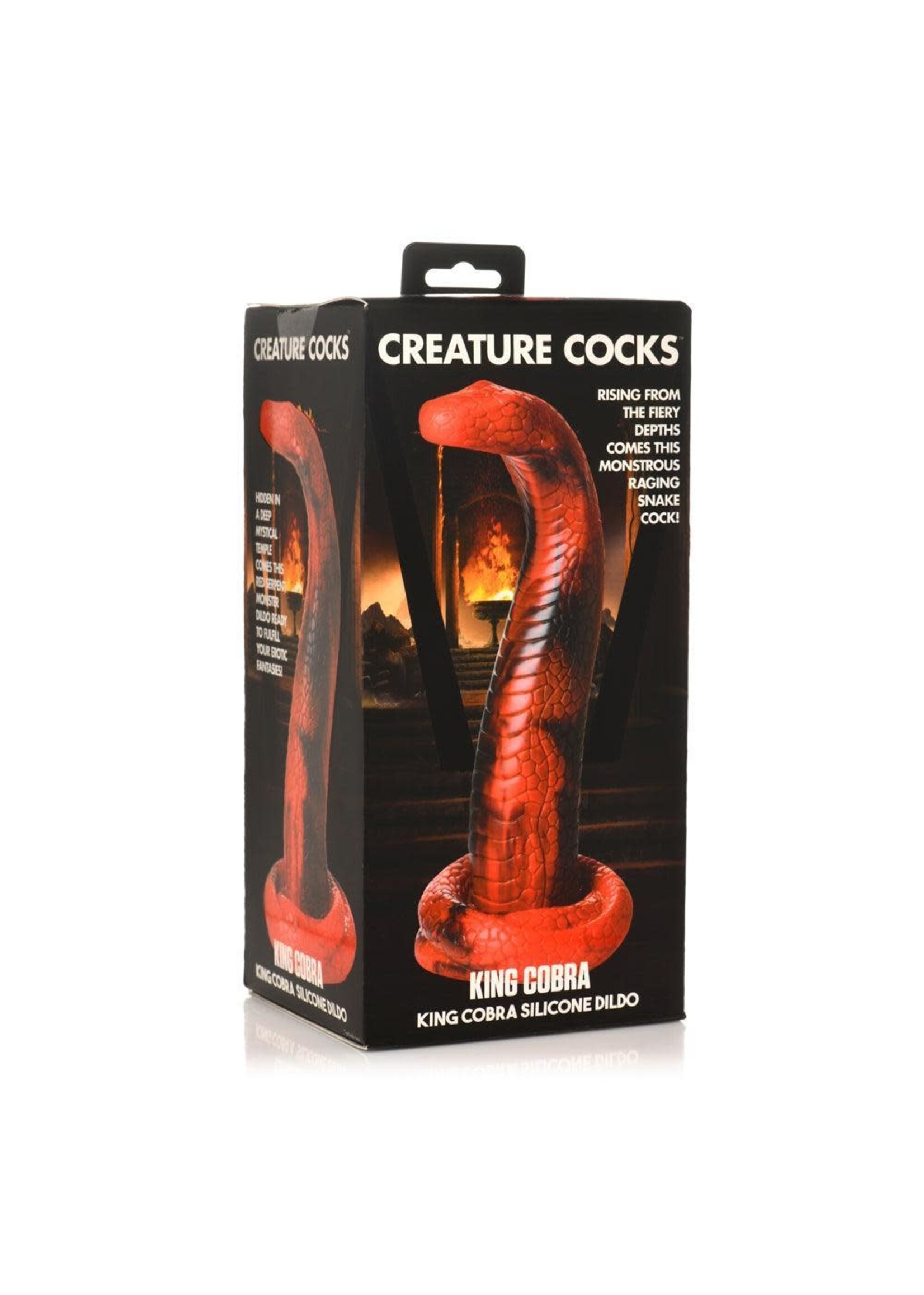 Clearance King Cobra Silicone Dildo