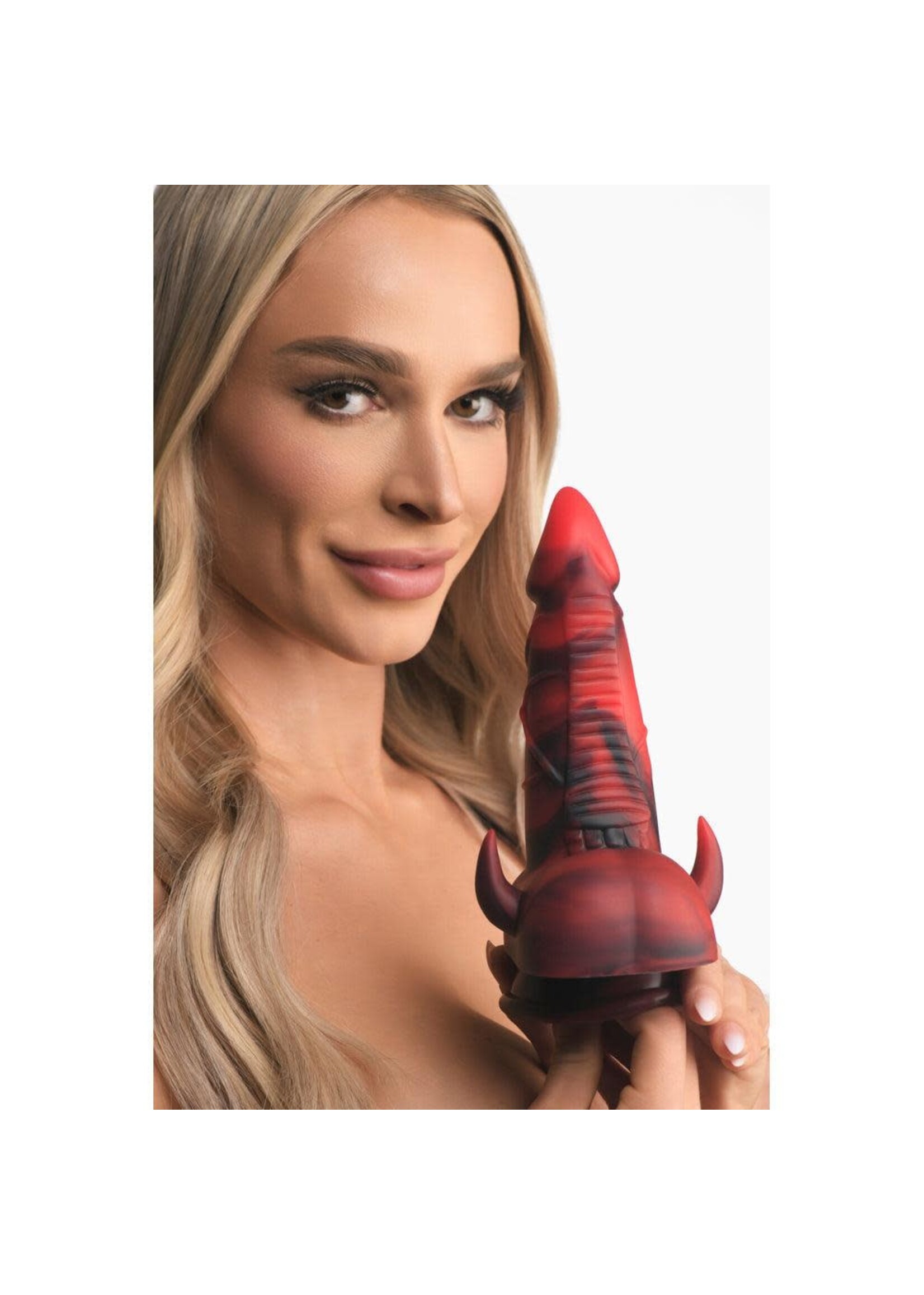 Clearance Horny Devil Demon Silicone Dildo