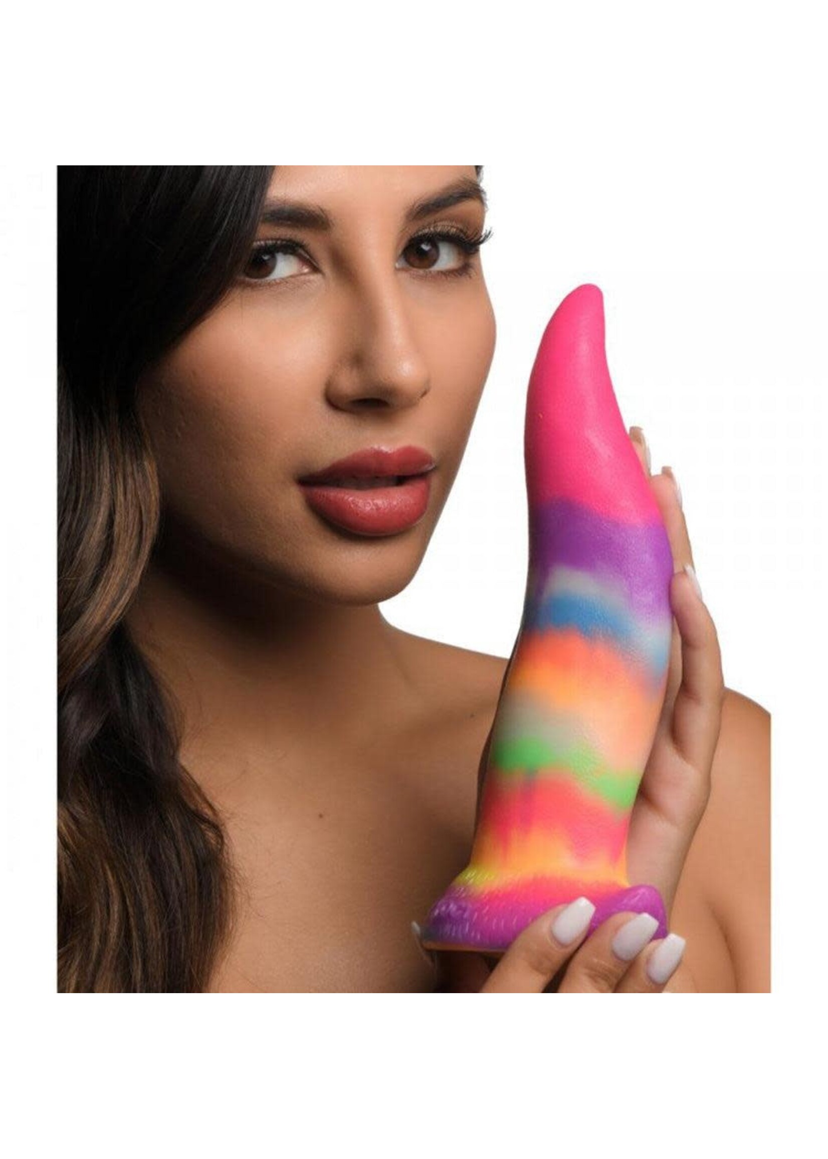 Creature Cocks Unicorn Kiss Tongue Glow-In-Dark