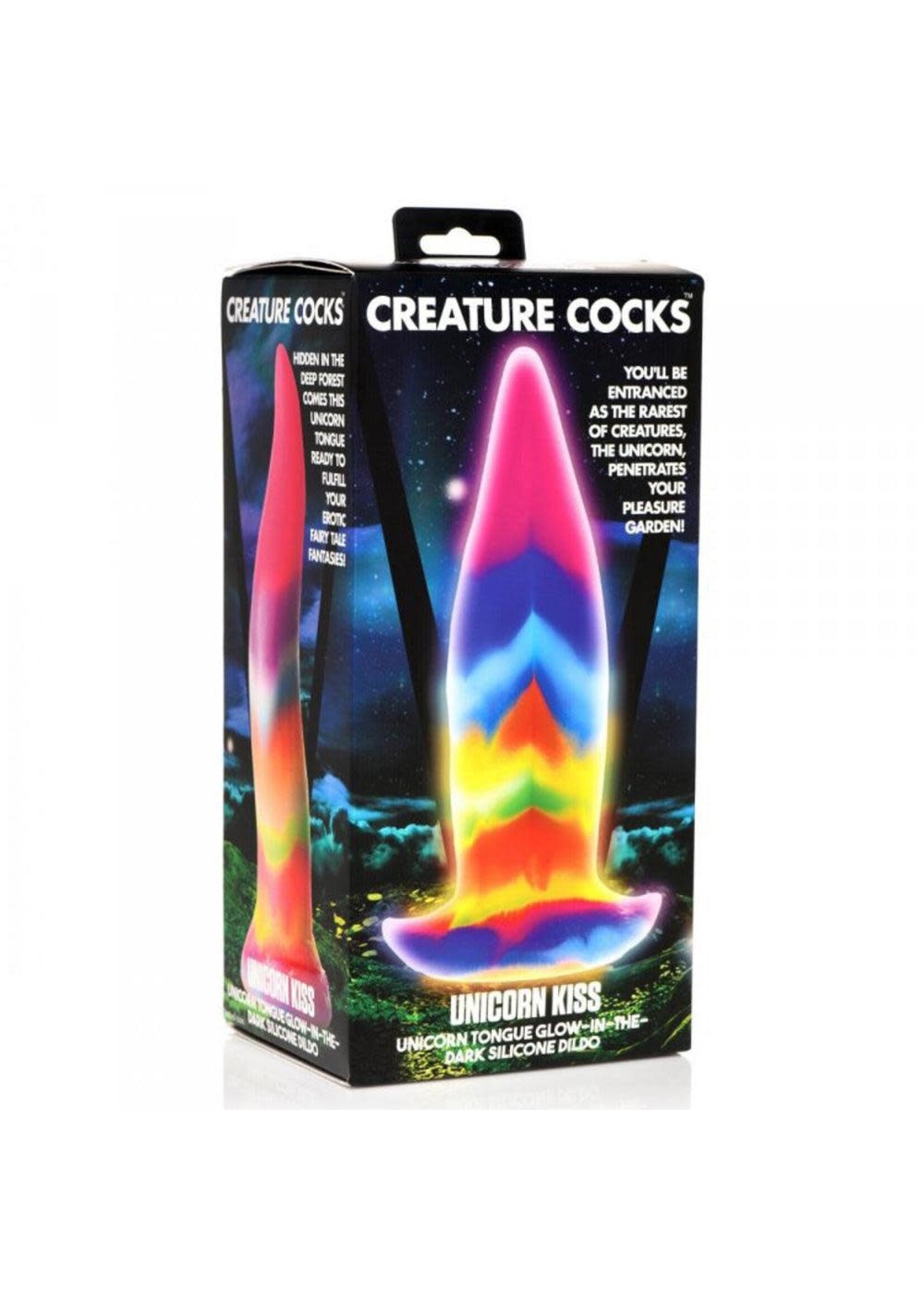 Creature Cocks Unicorn Kiss Tongue Glow-In-Dark