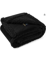 Smoosh Waterproof Blanket Black