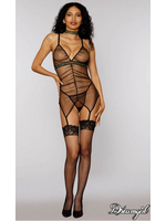Clearance Sequin Garter Slip