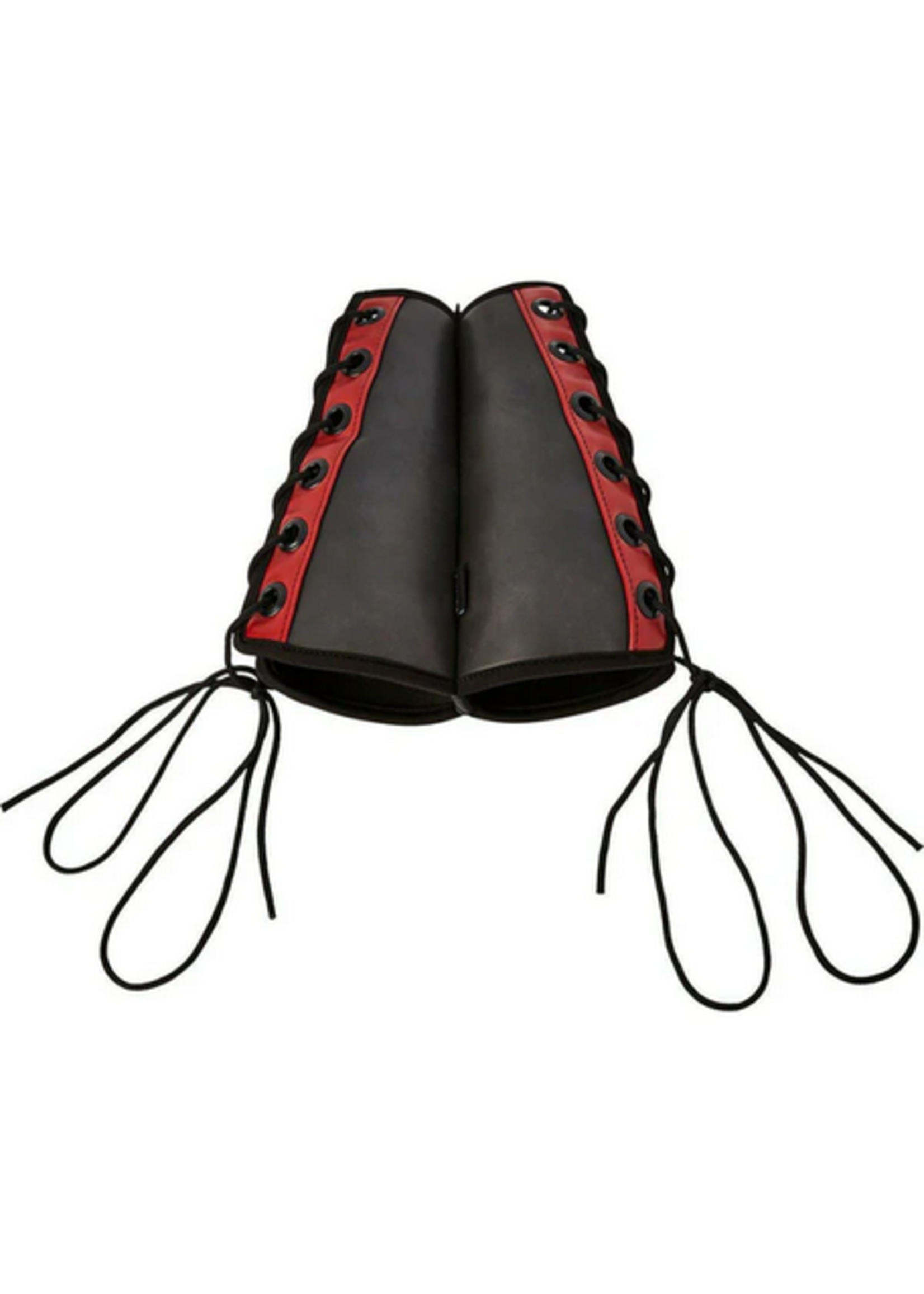 Sportsheets Sportsheets Bondage Gauntlet Cuffs - Red and Black