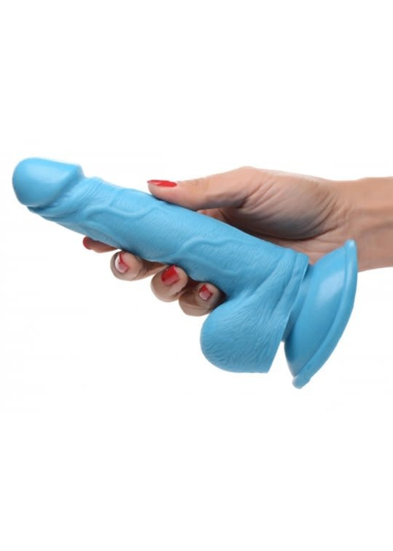 POP 6.5" Dildo With Balls