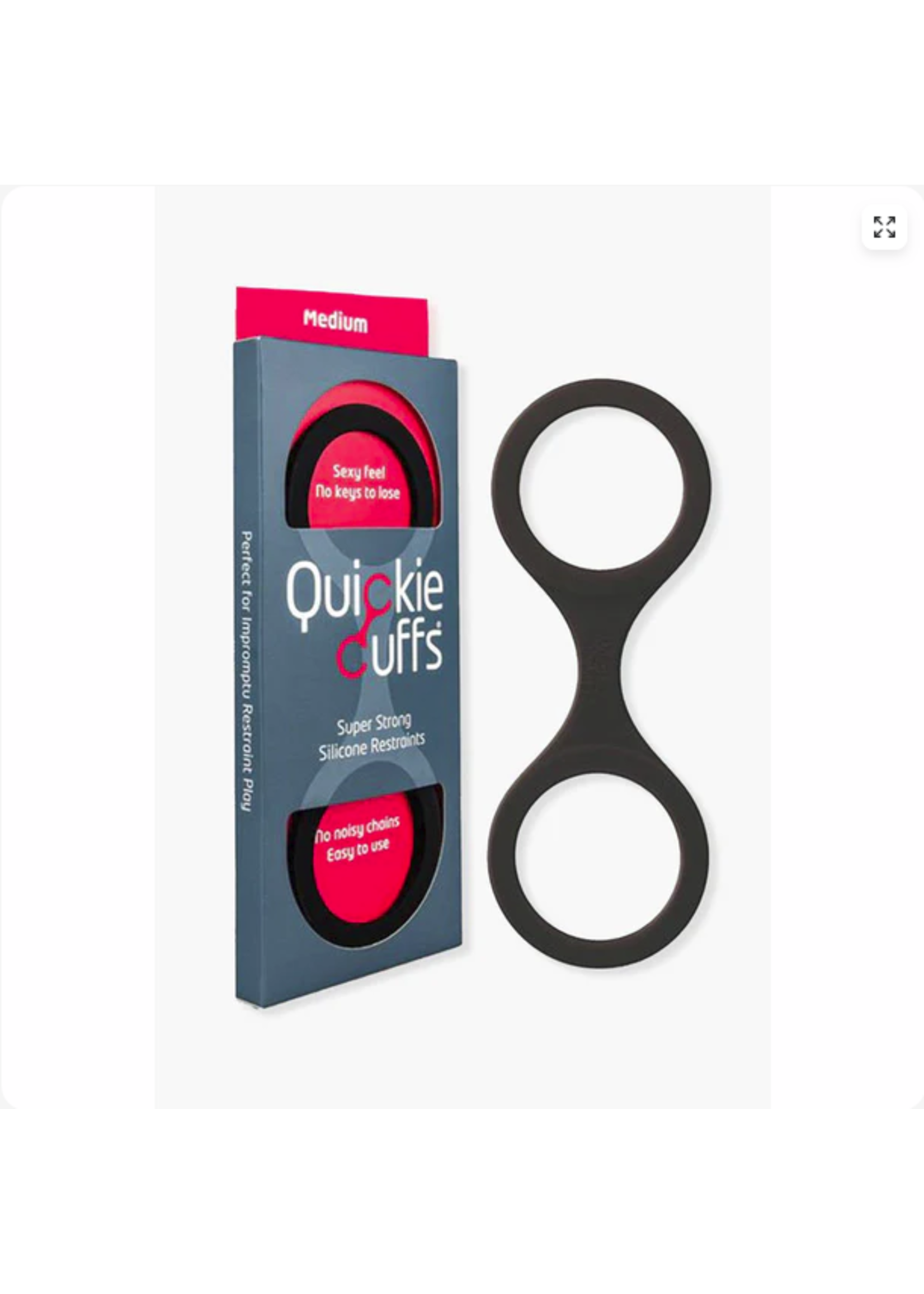 Quickie Cuffs - Medium - Black